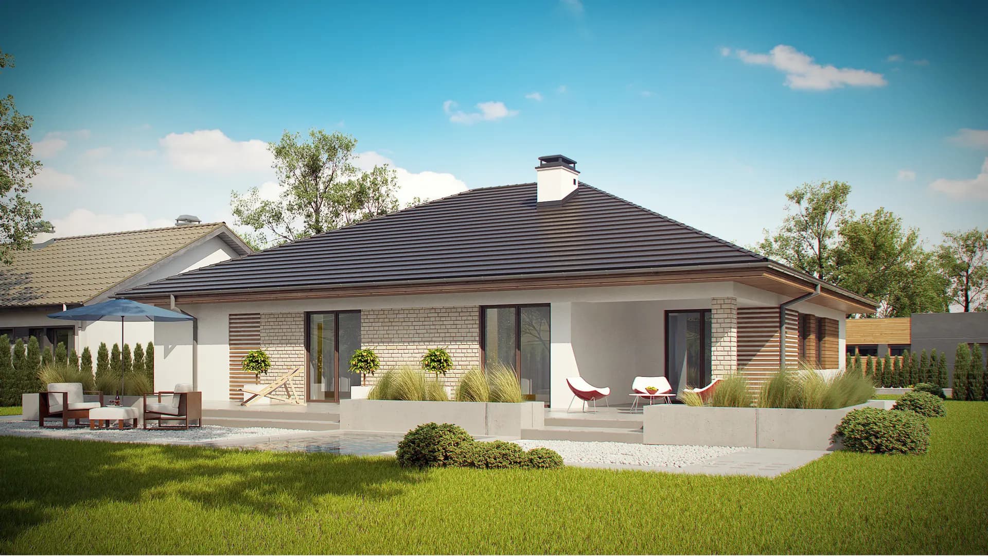 Nowoczesny FDPL-Z301 - widok z boku