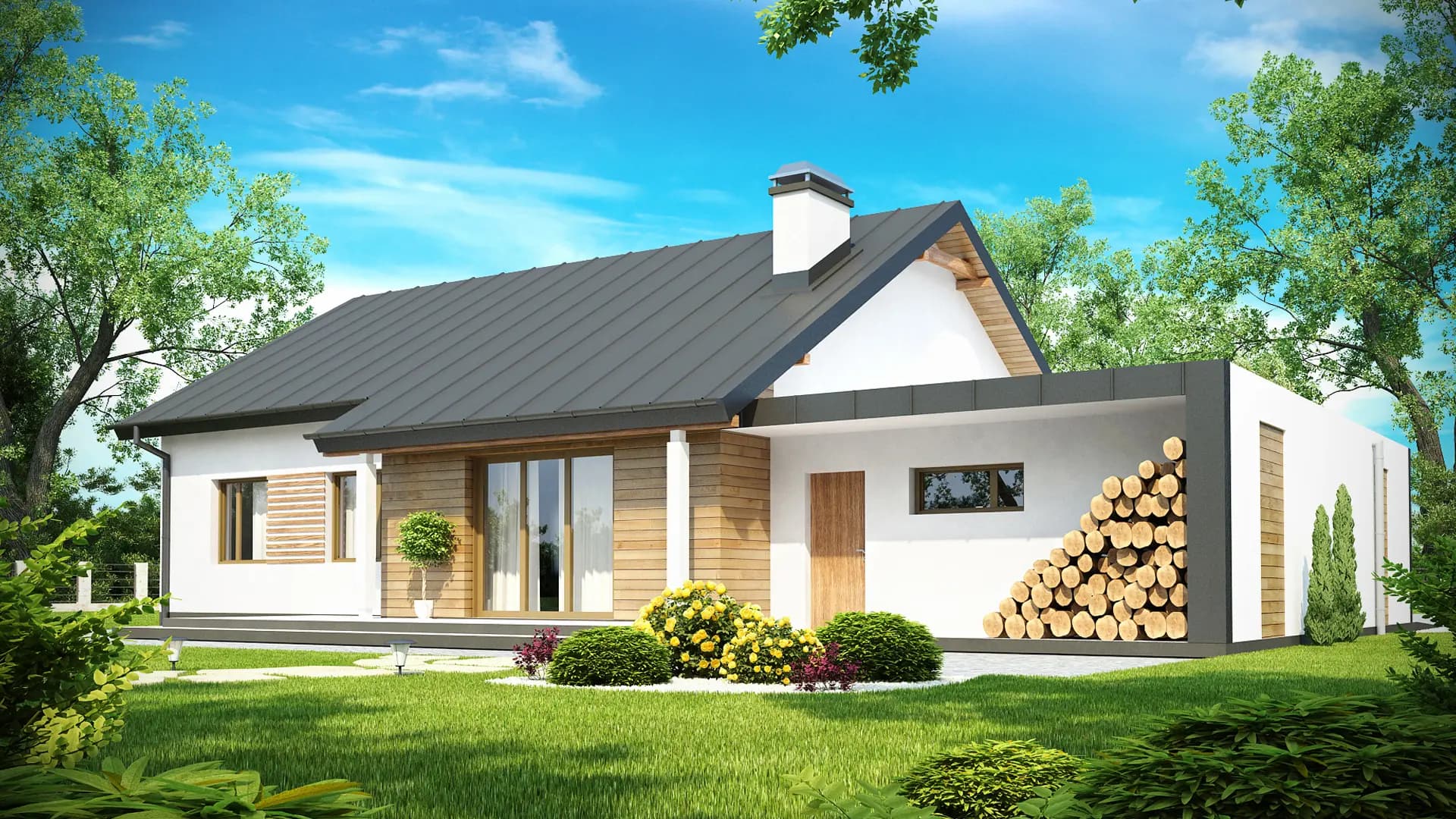 Nowoczesny FDPL-Z182 - widok z boku