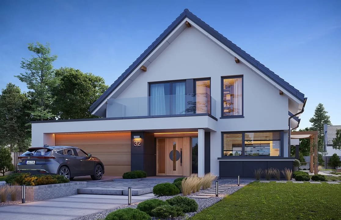 Nowoczesny FDPL-Z47 - widok z przodu