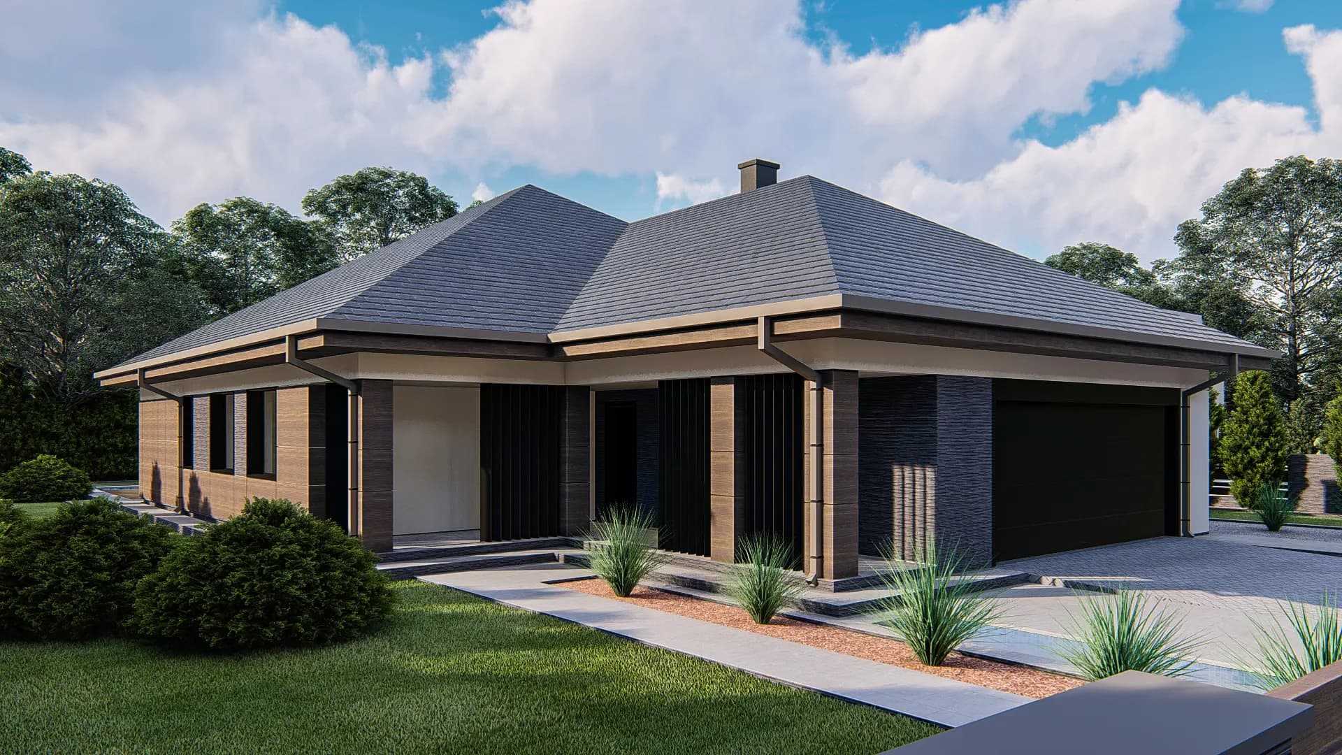 Nowoczesny FDPL-Z411 - widok z przodu