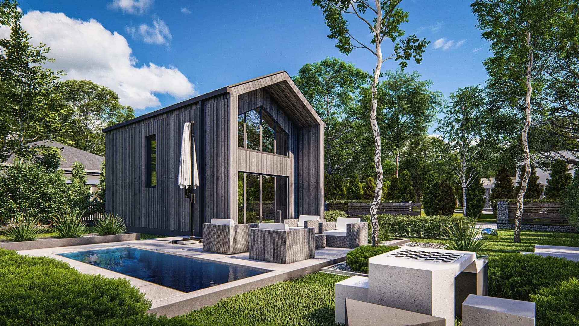 Nowoczesny FDPL-Z455 - widok z przodu