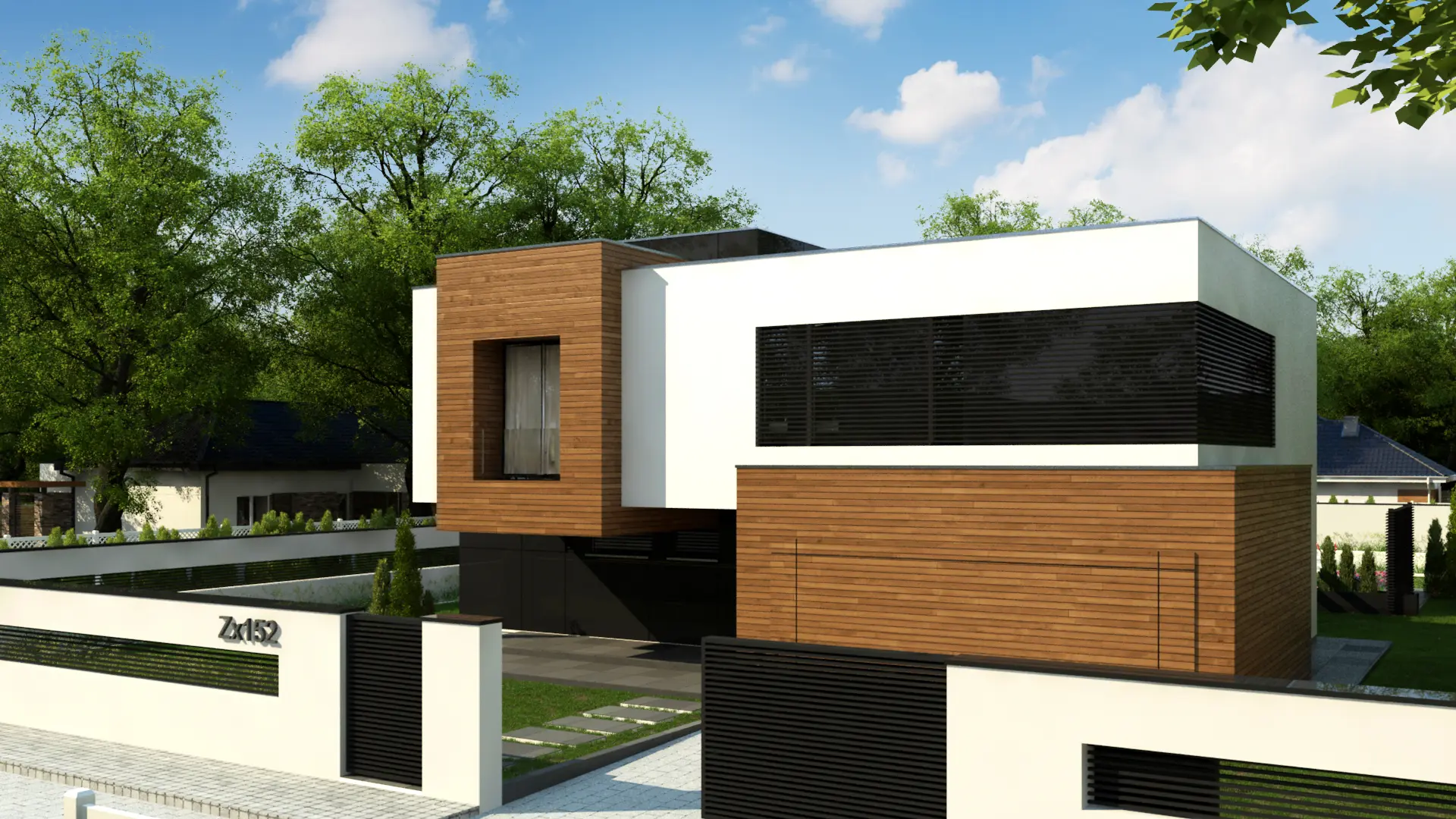 Nowoczesny FDPL-Zx152 - widok z przodu