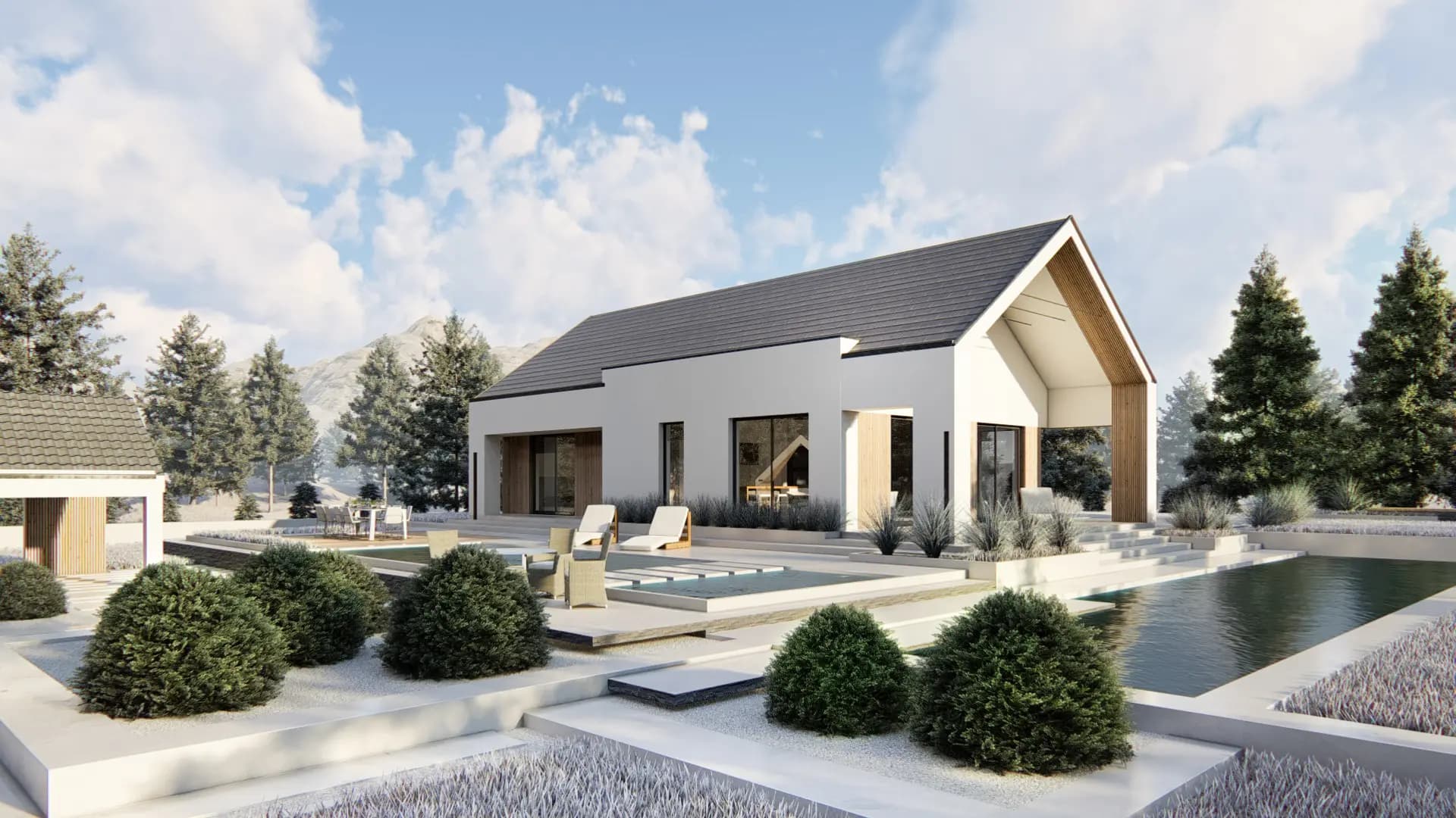 Nowoczesny FDPL-Z465 - widok z boku