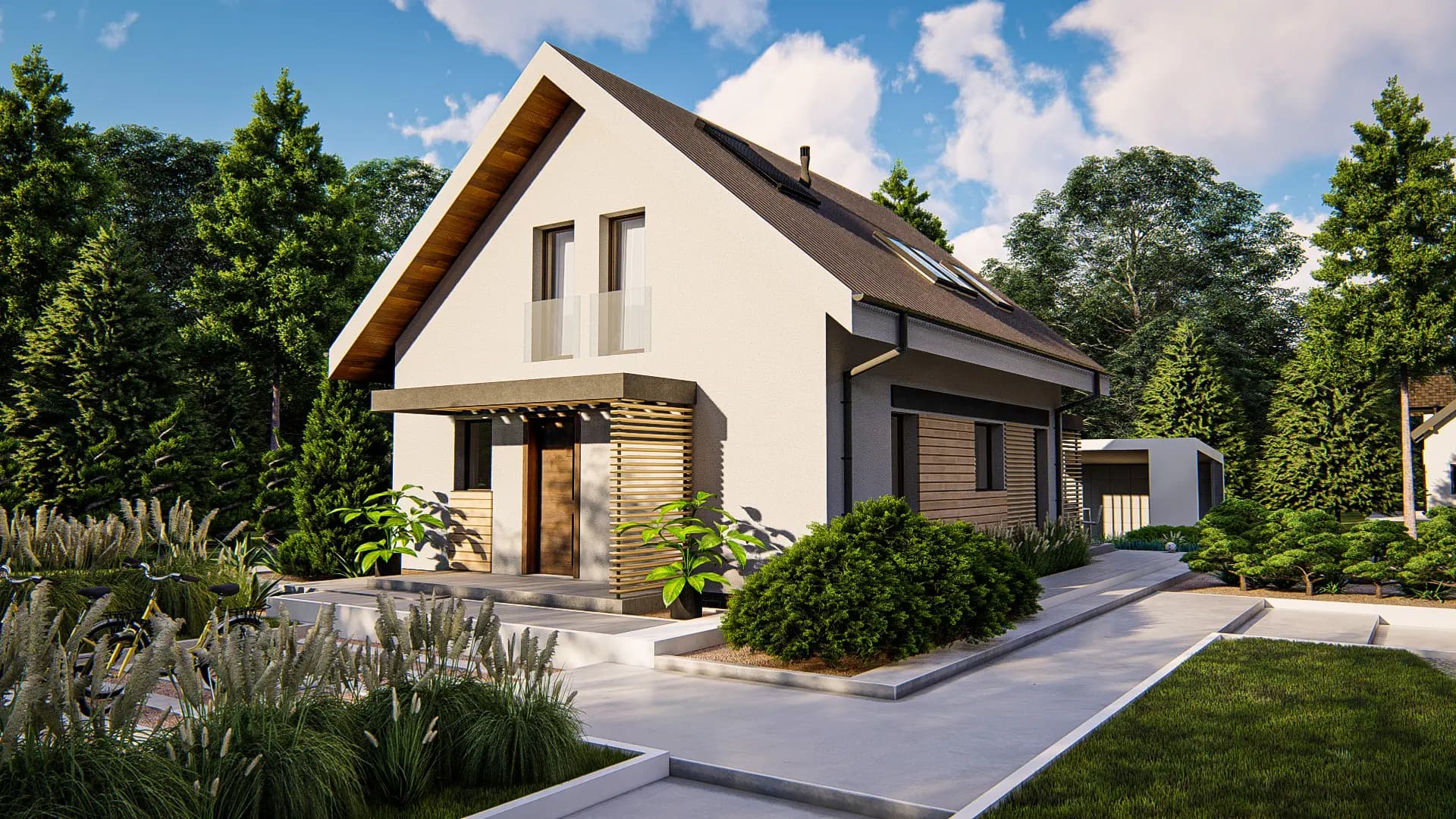 Nowoczesny FDPL-Z302 - widok z boku