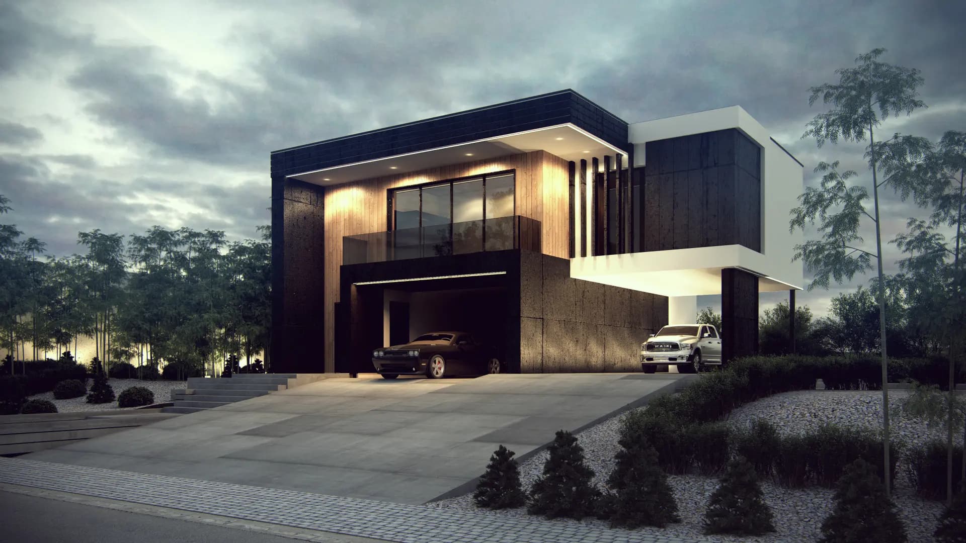 Nowoczesny FDPL-Zx204 - widok z przodu