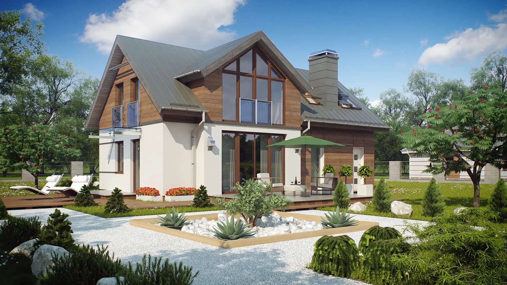 Nowoczesny FDPL-Z226 - widok z przodu