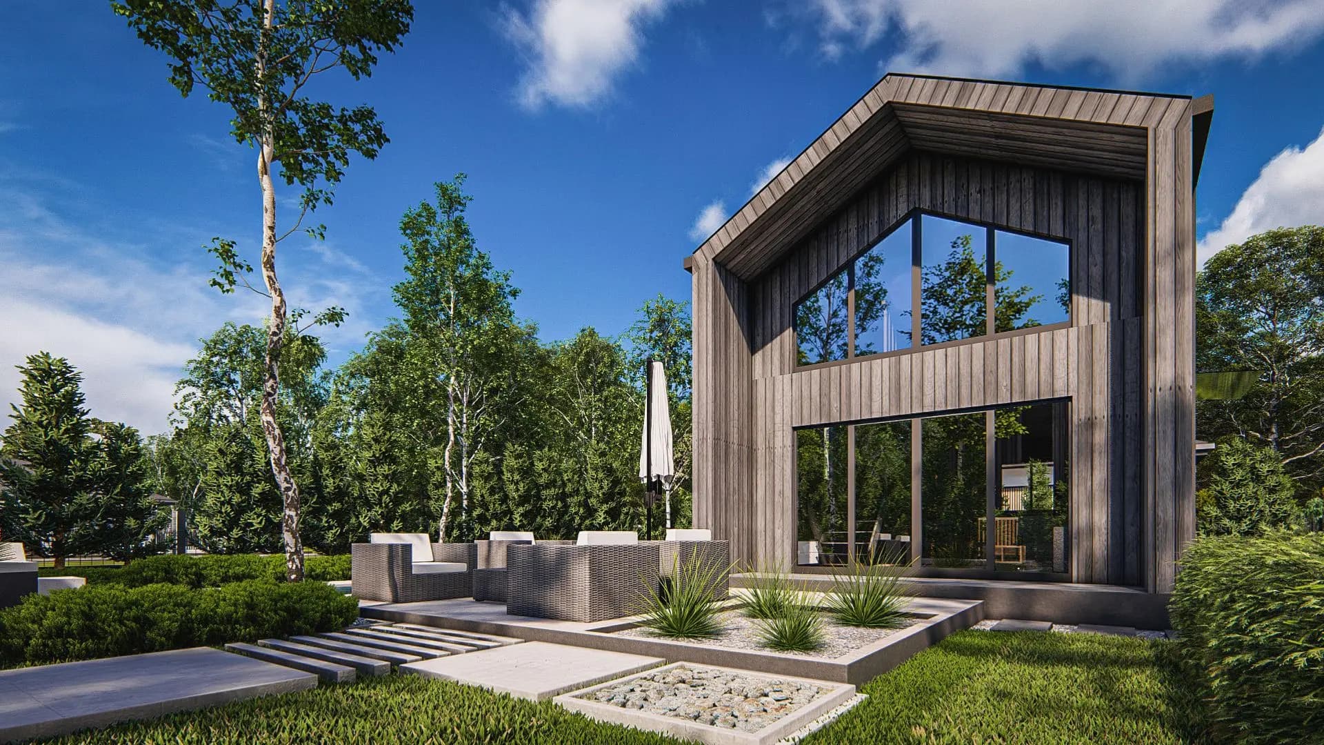 Nowoczesny FDPL-Z455 - widok z boku