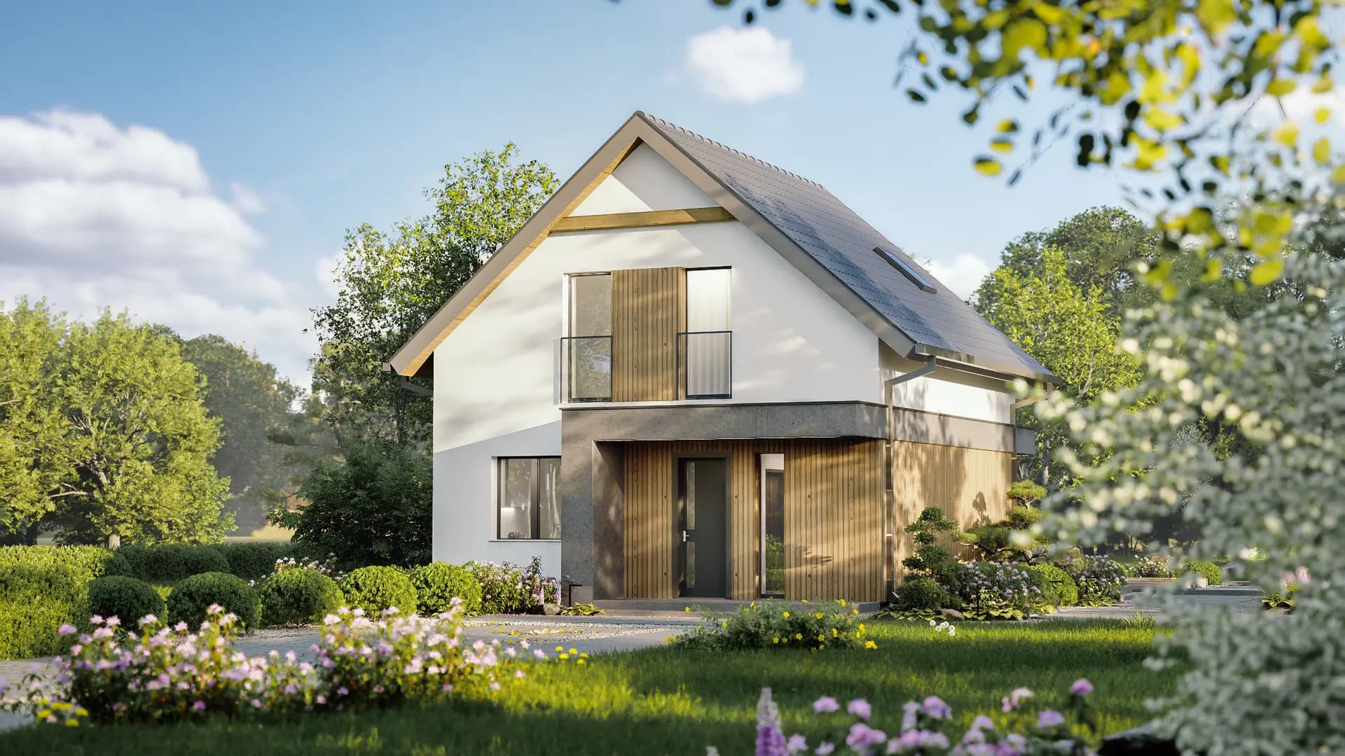 Nowoczesny FDPL-Z582 v2 - widok z przodu