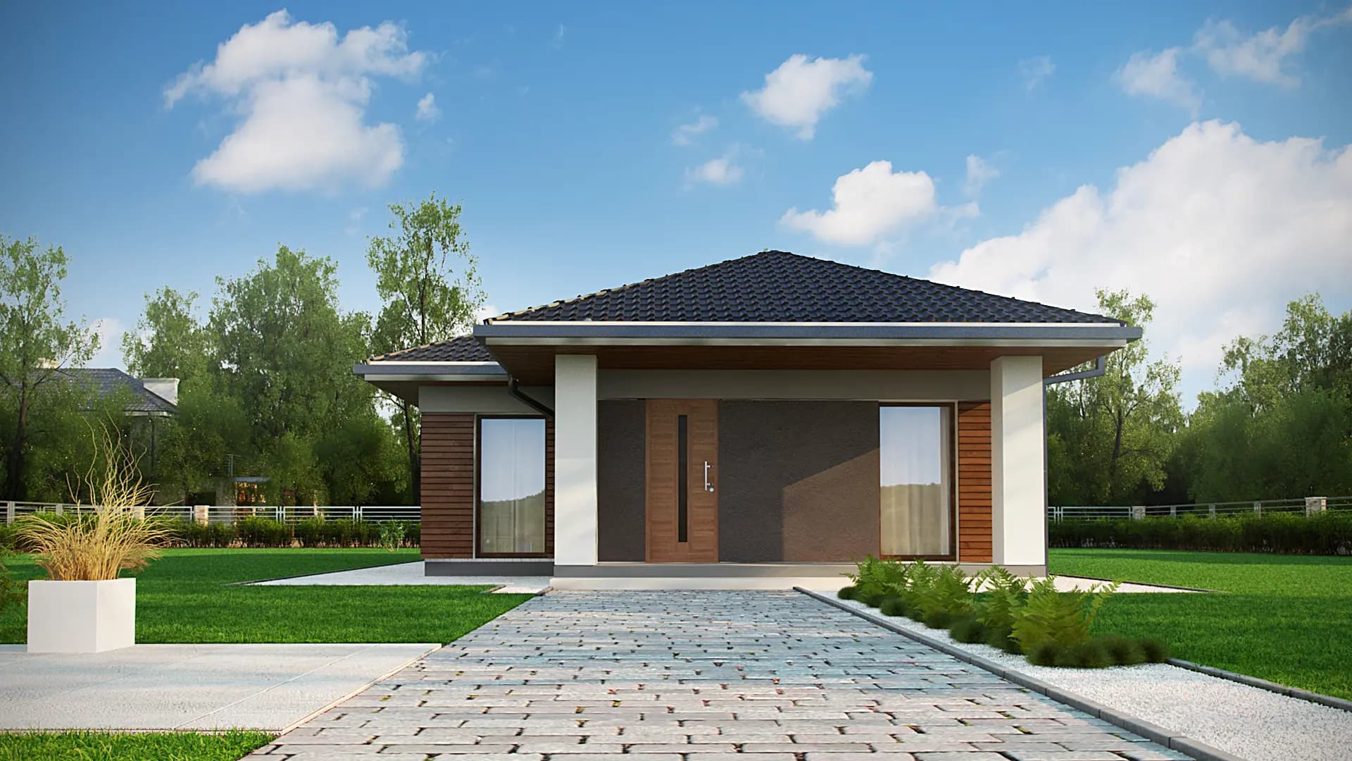 Nowoczesny FDPL-Z366 - widok z boku