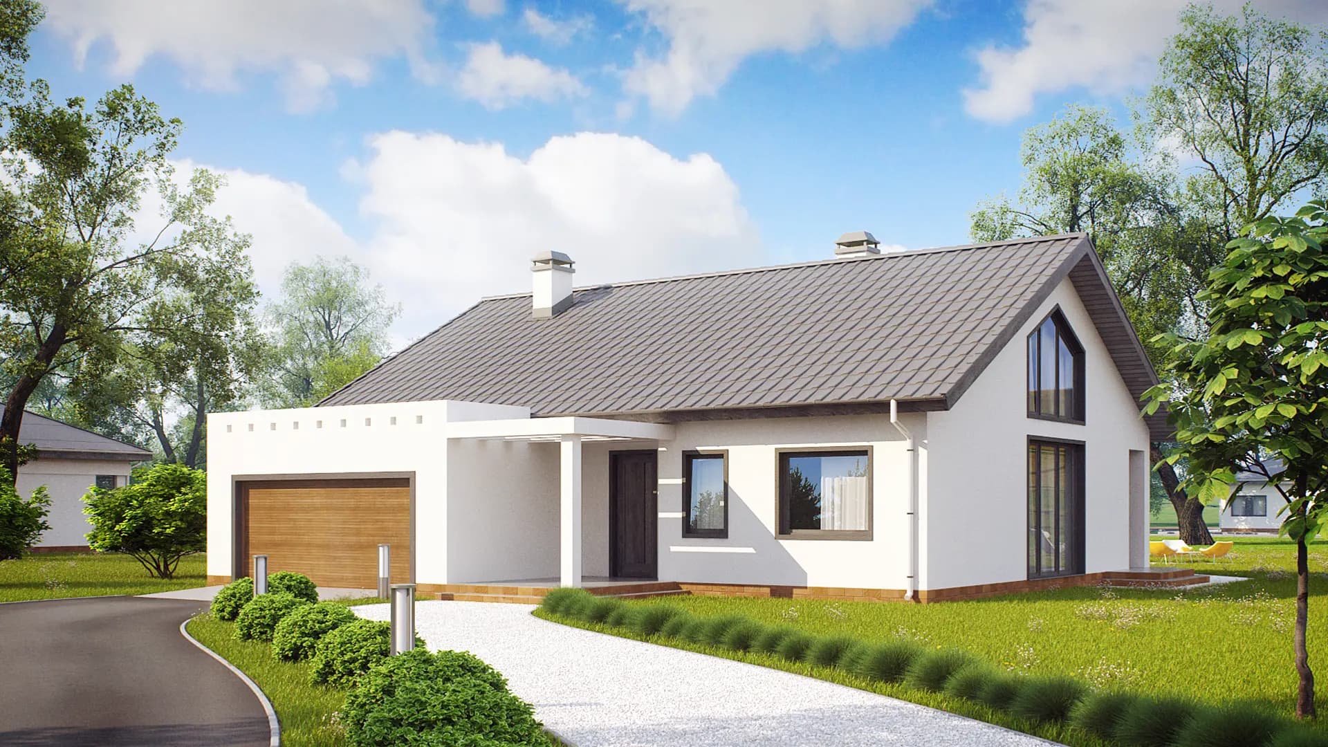 Nowoczesny FDPL-Z202 - widok z przodu