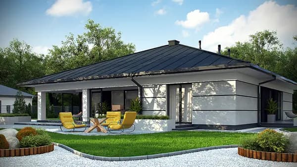 Nowoczesny FDPL-Z378 - widok z przodu