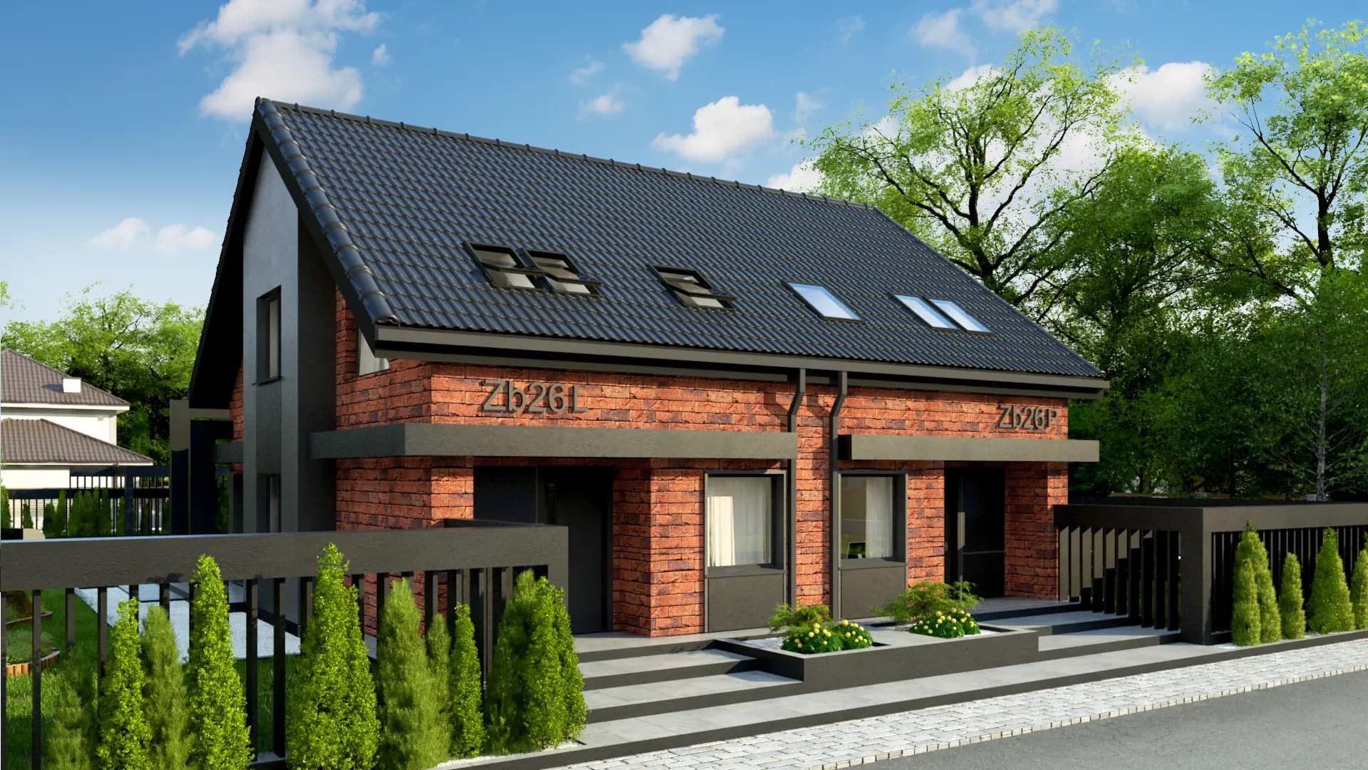 Nowoczesny FDPL-ZB26 - widok z przodu