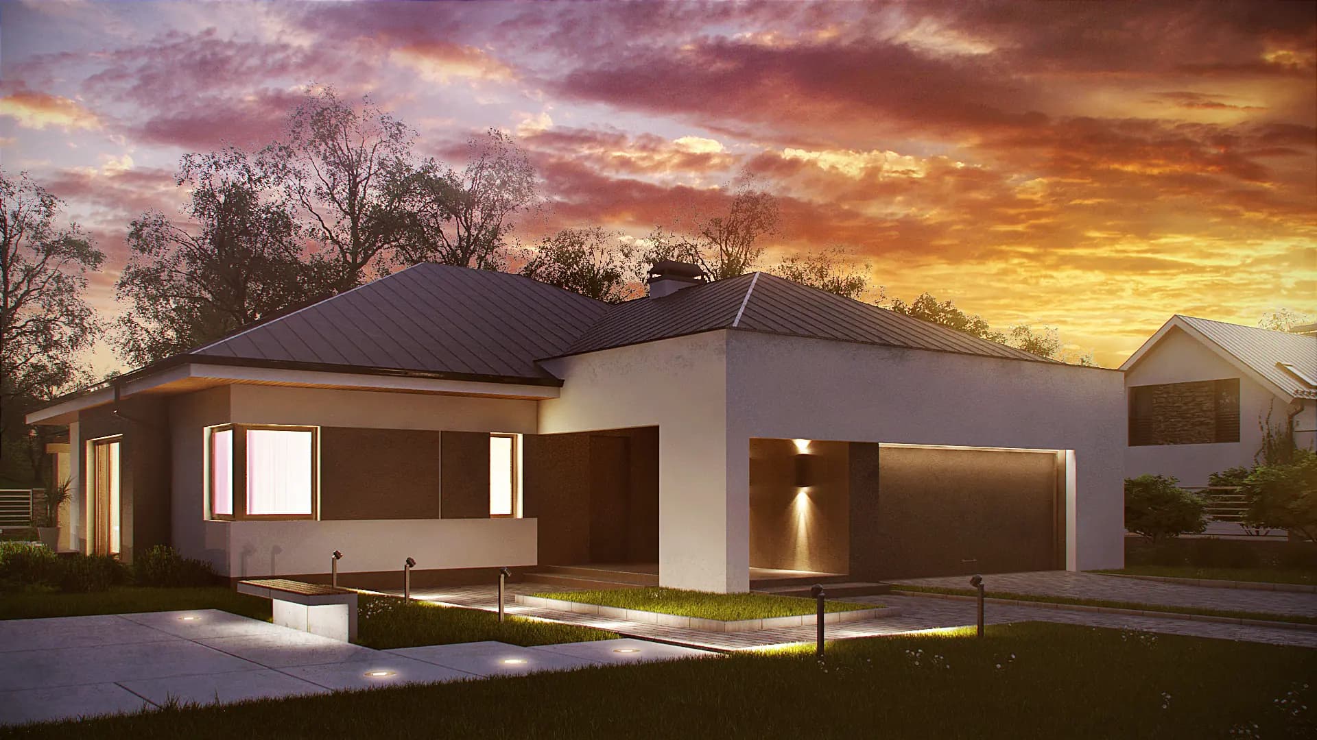 Nowoczesny FDPL-Z158 - widok z przodu