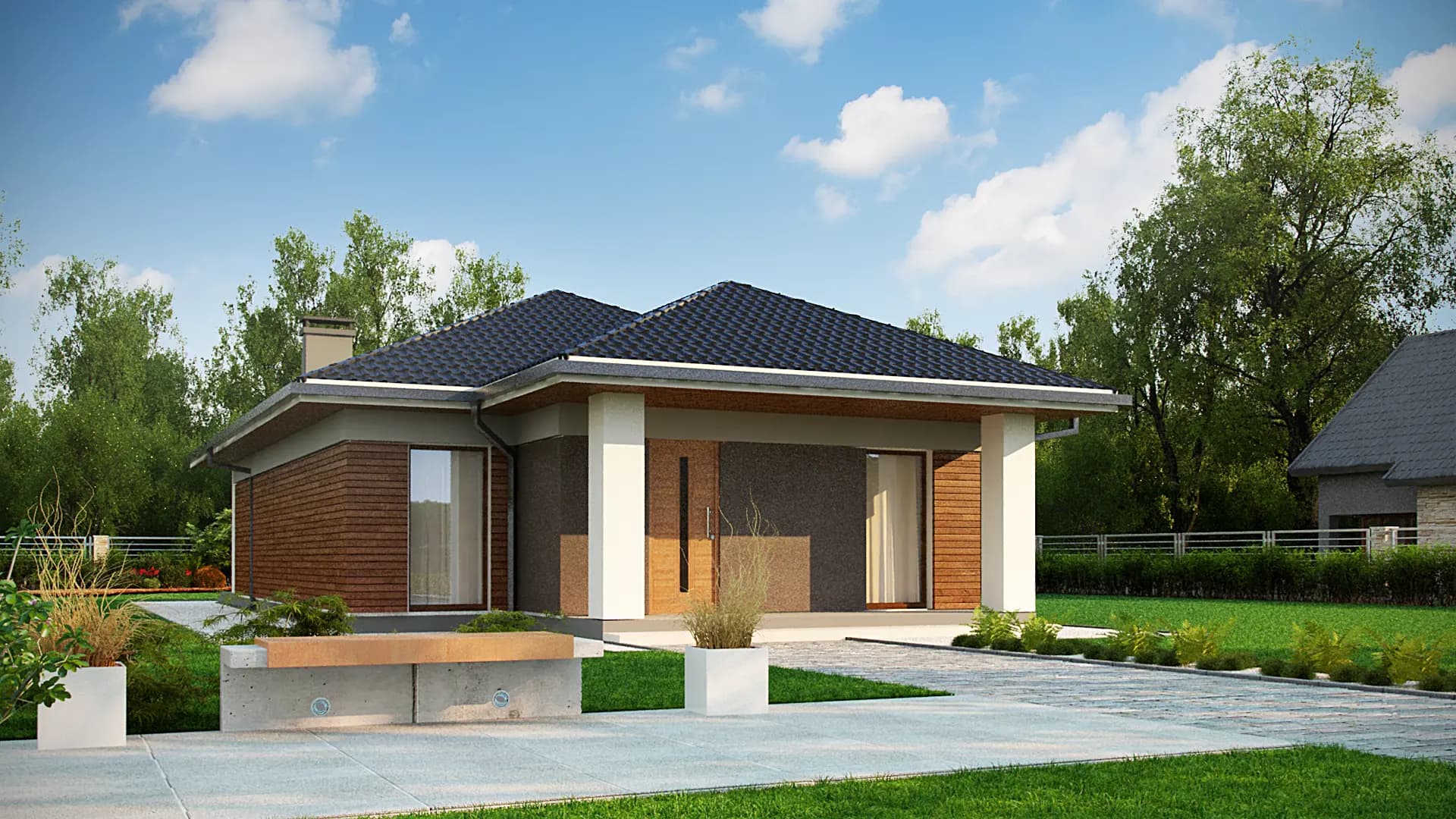 Nowoczesny FDPL-Z366 - widok z przodu