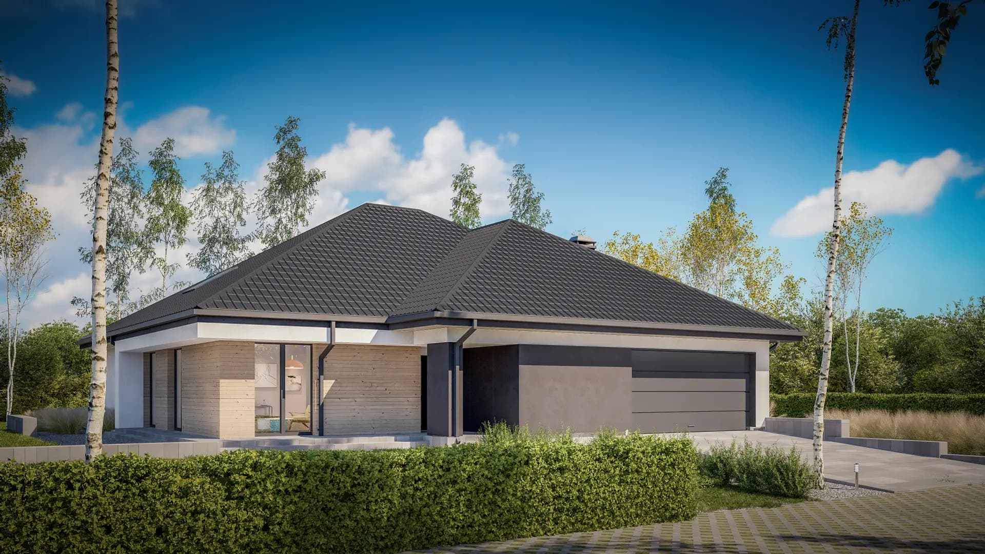 Nowoczesny FDPL-Z412 30+ - widok z boku