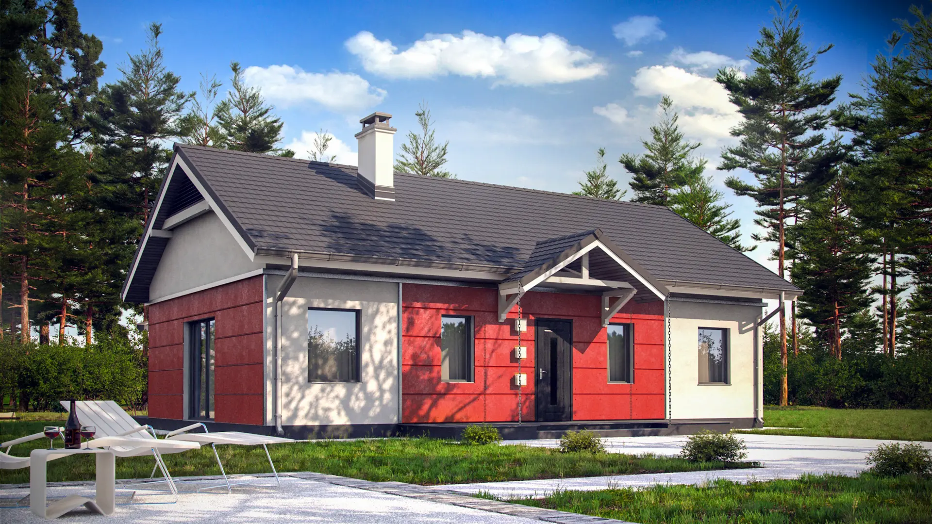 Nowoczesny FDPL-Z241 - widok z boku