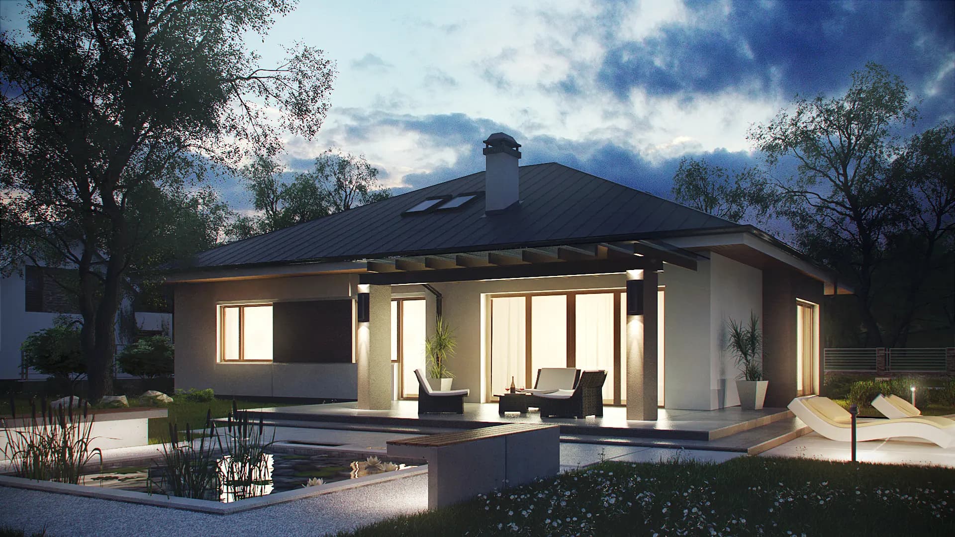 Nowoczesny FDPL-Z158 - widok z boku