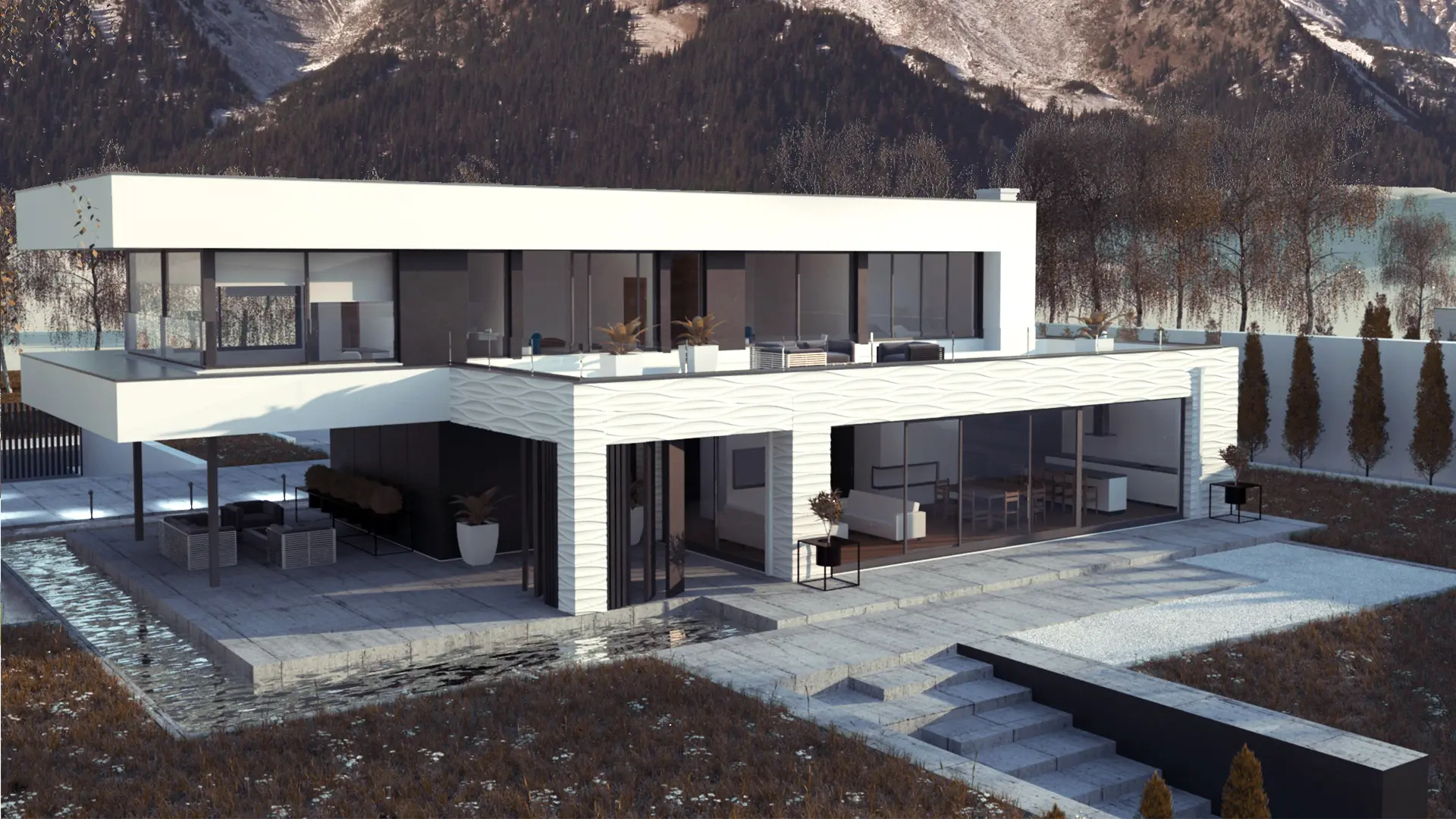 Nowoczesny FDPL-Zx154 - widok z boku