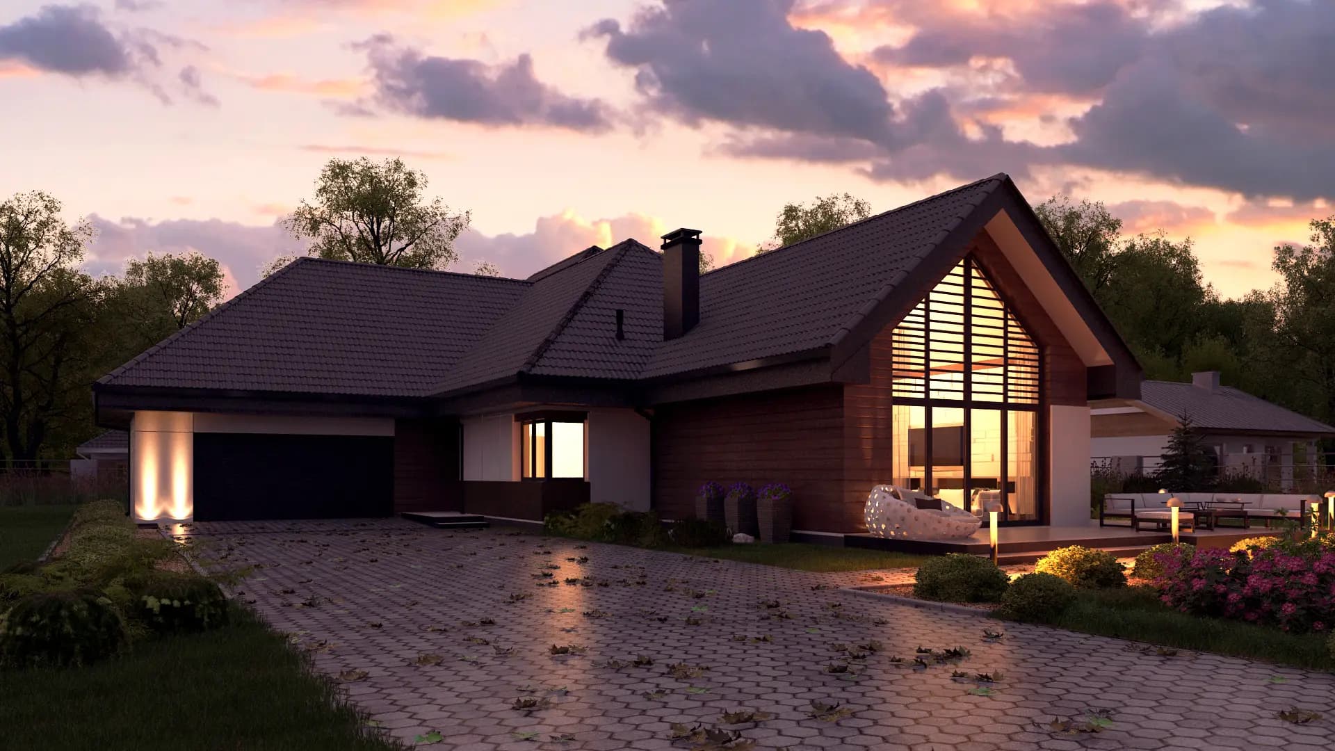 Nowoczesny FDPL-Z402 B+ - widok z przodu