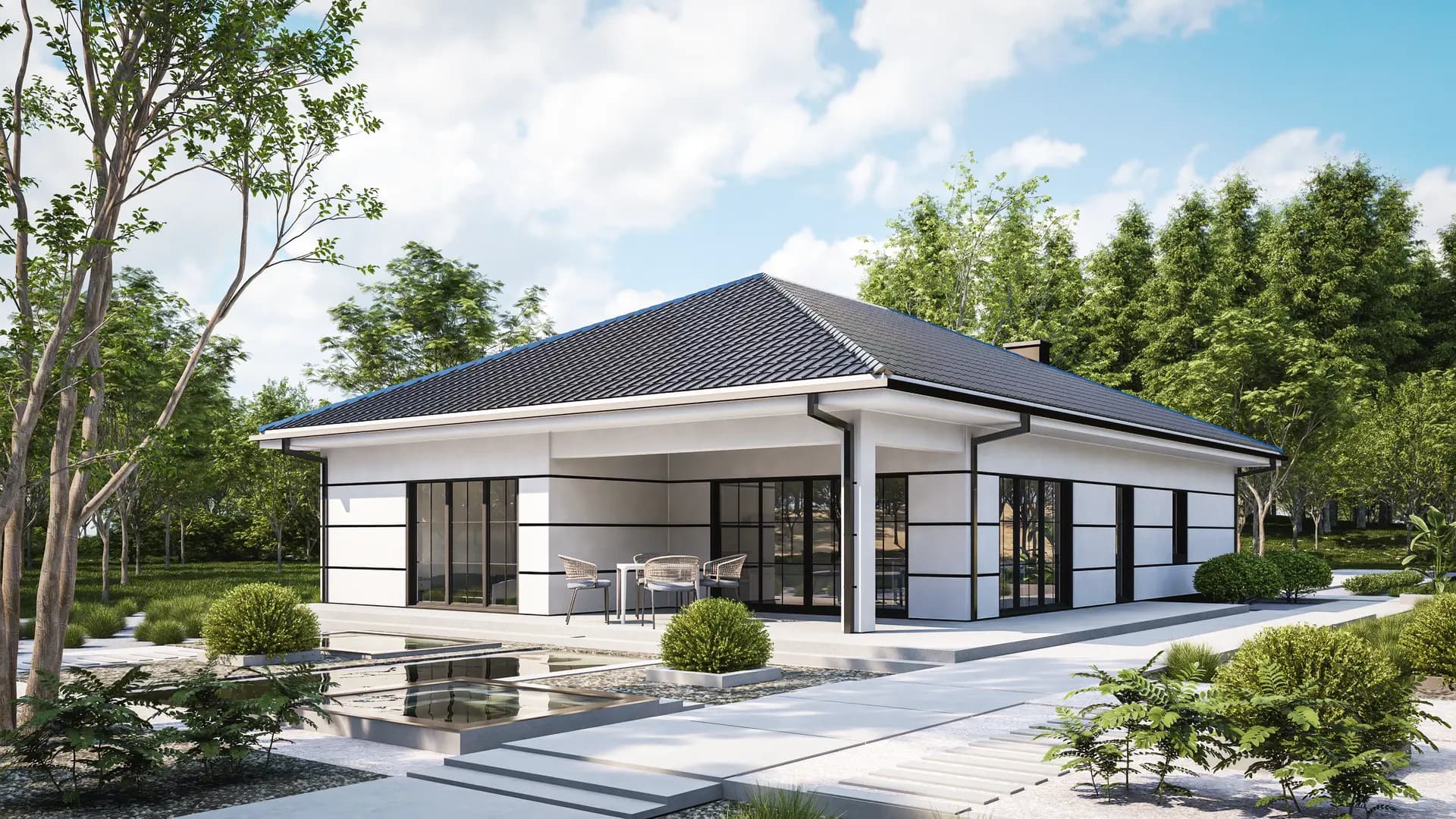 Nowoczesny FDPL-Z443 - widok z przodu