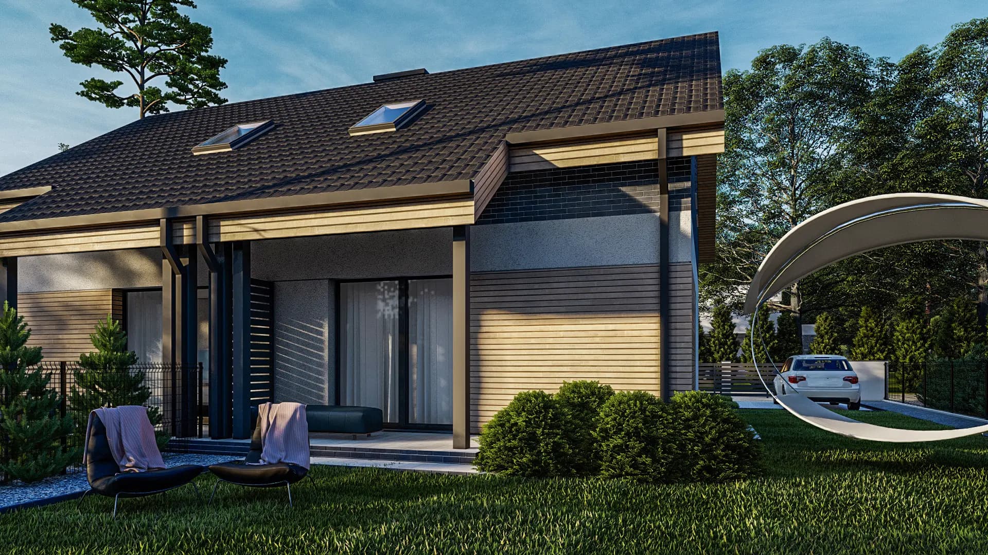 Nowoczesny FDPL-Zb47 - widok z boku