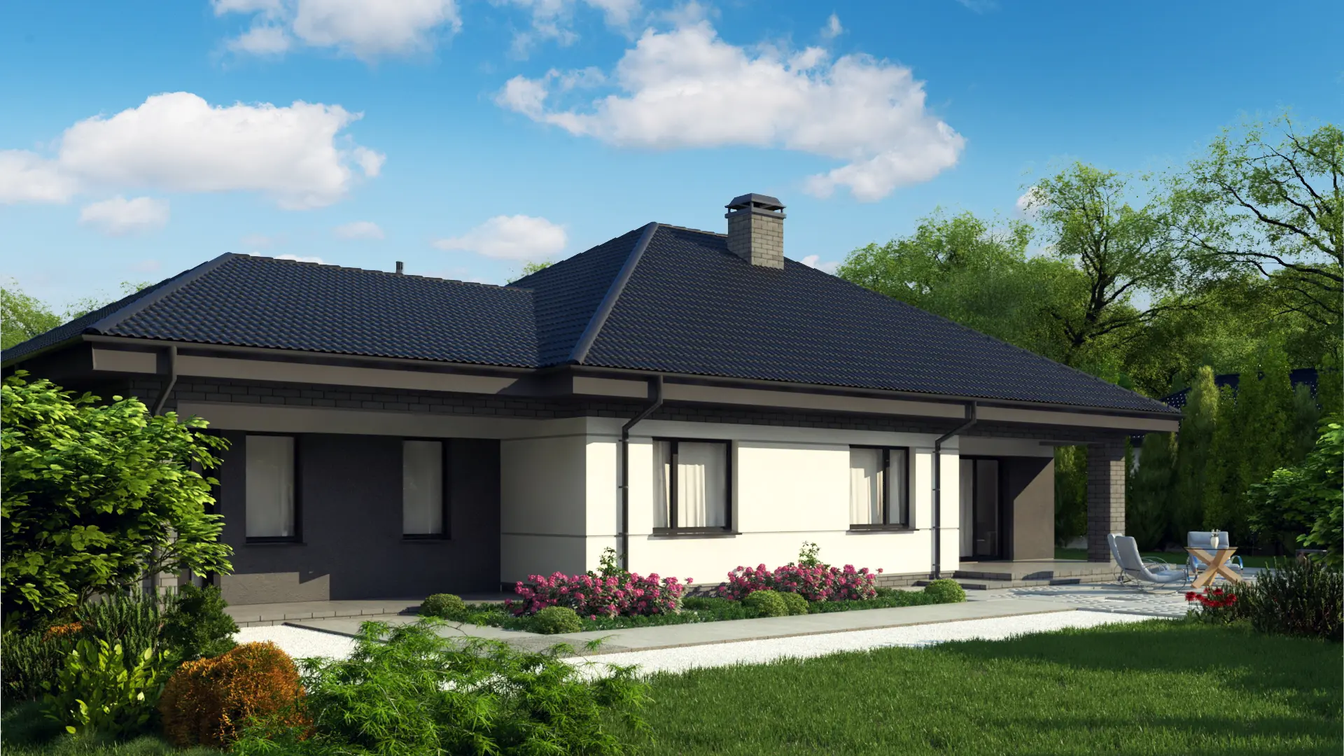 Nowoczesny FDPL-Z86 A - widok z boku