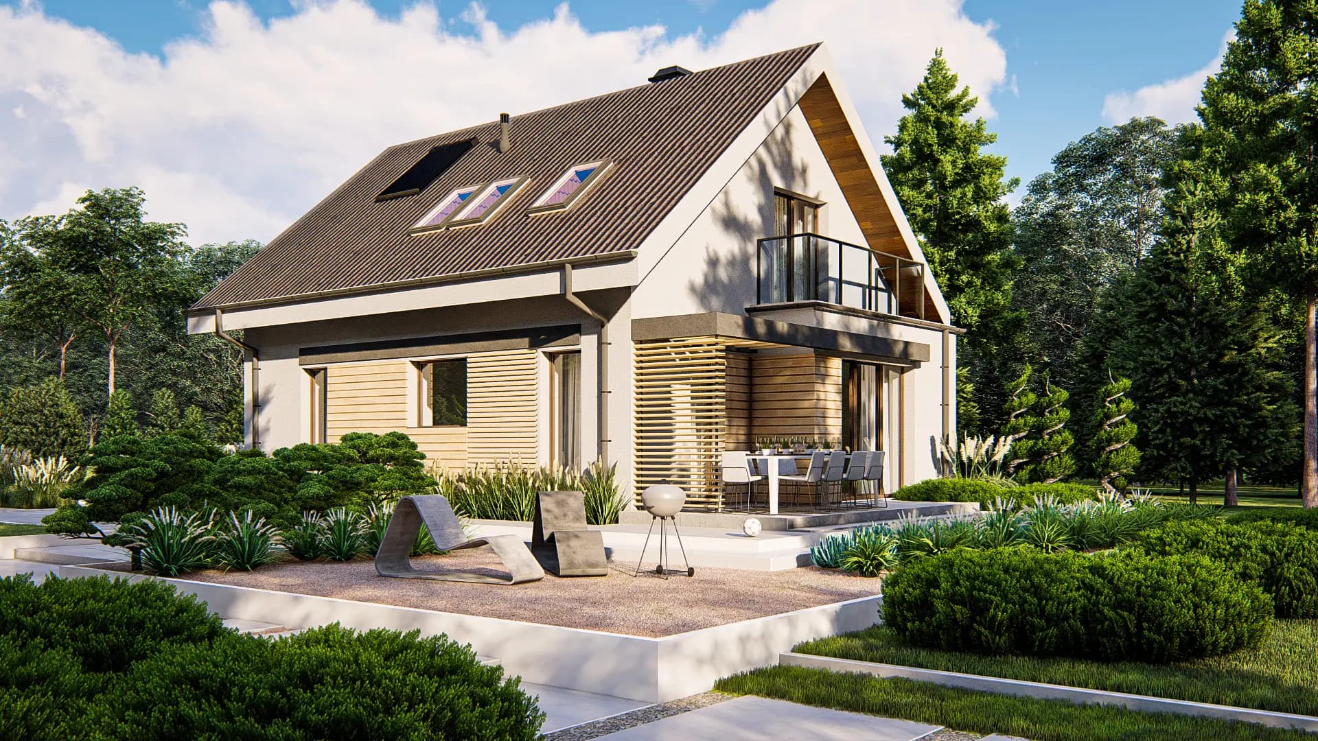 Nowoczesny FDPL-Z302 - widok z przodu