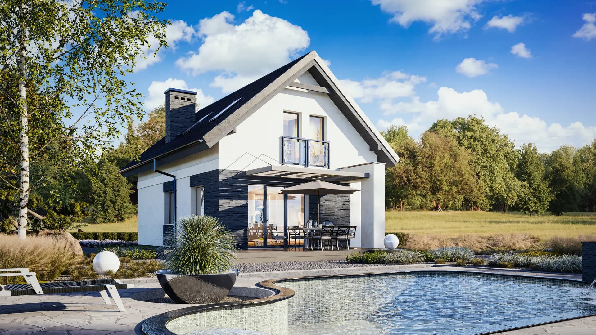 Nowoczesny FDPL-Z177 - widok z przodu