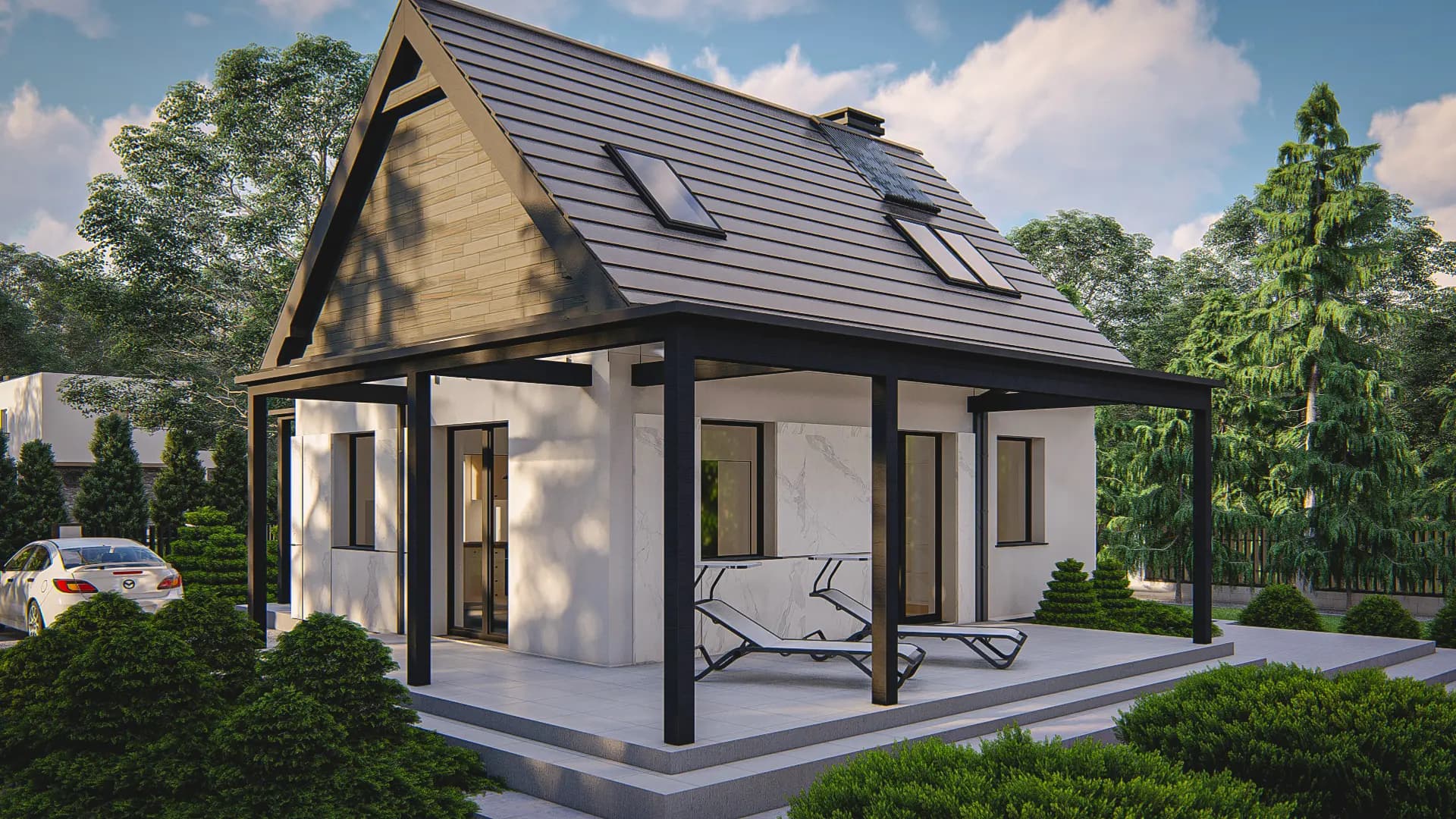 Nowoczesny FDPL-Z39 D - widok z boku