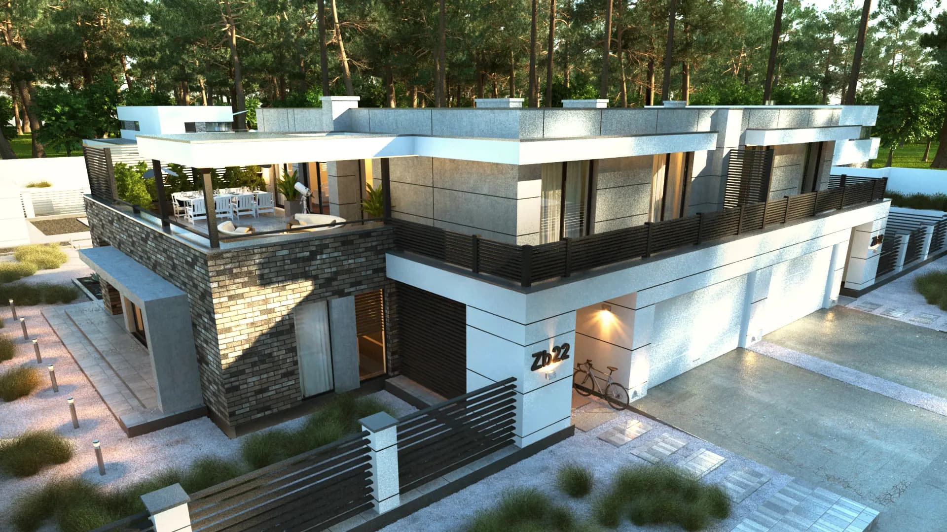 Nowoczesny FDPL-ZB22 - widok z boku