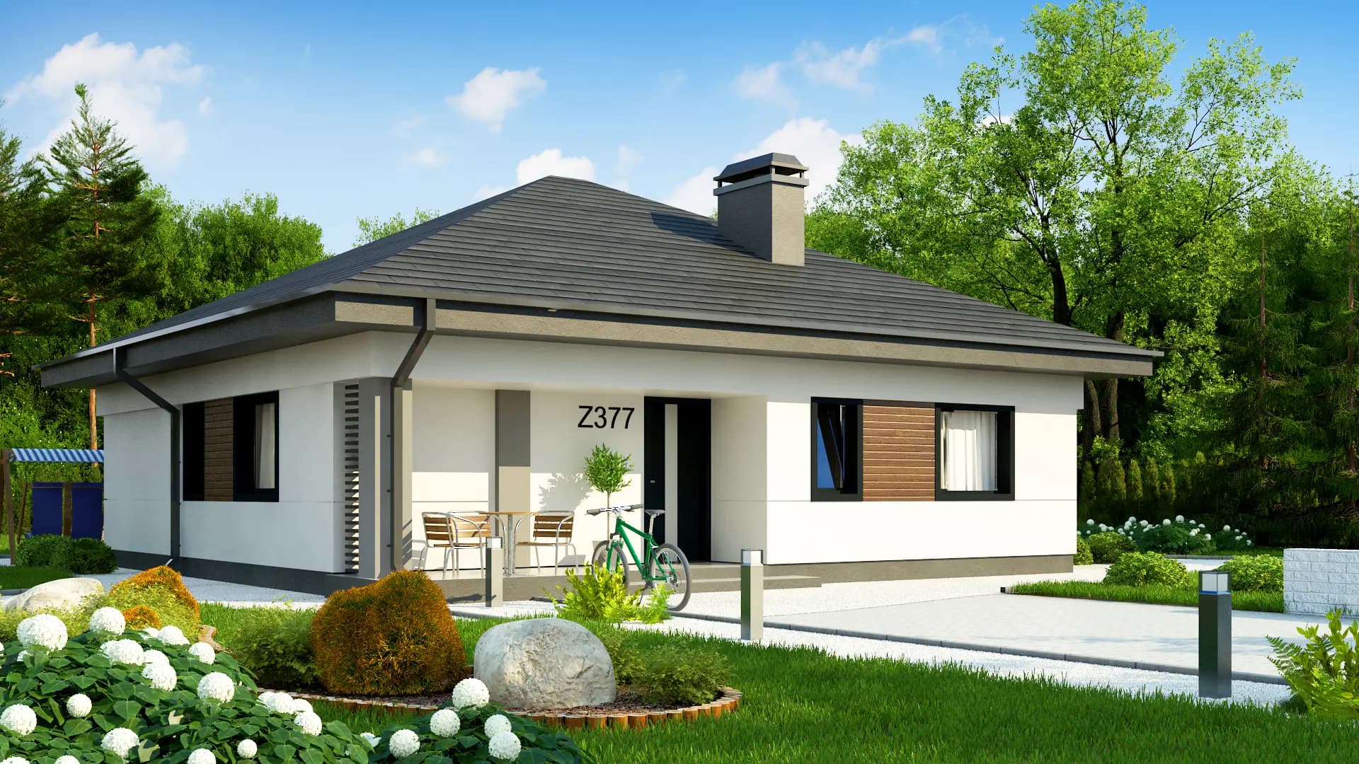 Nowoczesny FDPL-Z377 - widok z przodu