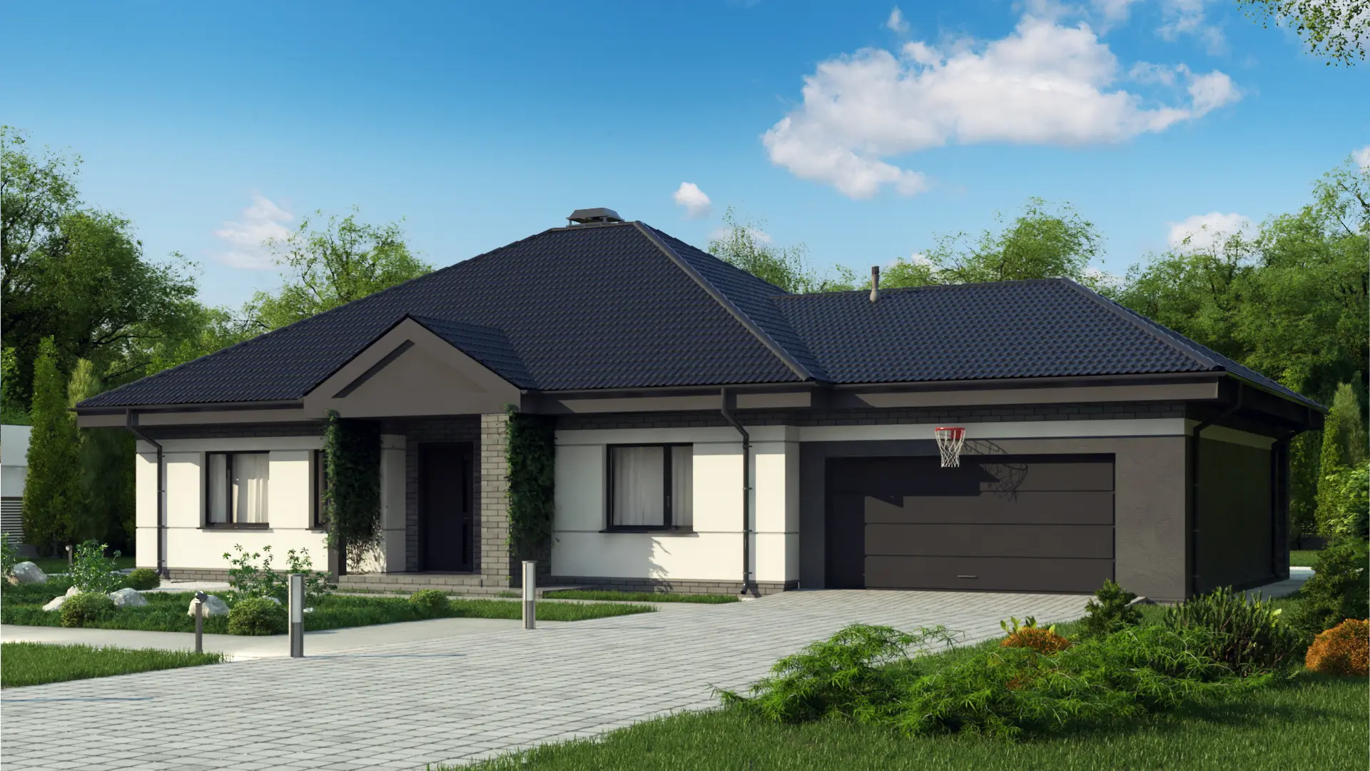 Nowoczesny FDPL-Z86 A - widok z przodu