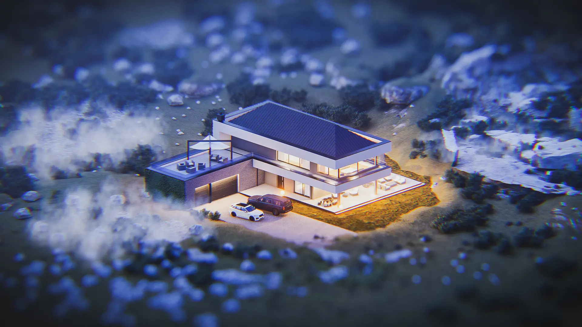 Nowoczesny FDPL-Z556 - widok z boku