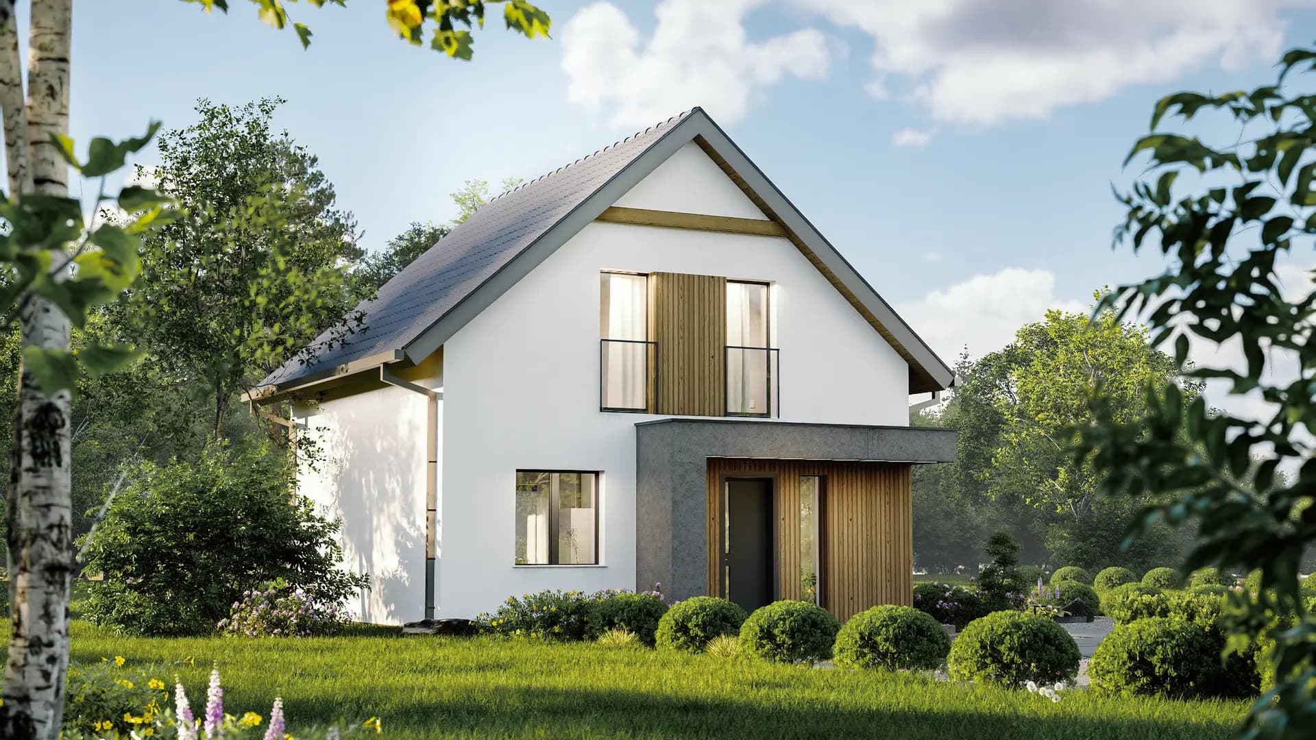 Nowoczesny FDPL-Z582 v2 - widok z boku