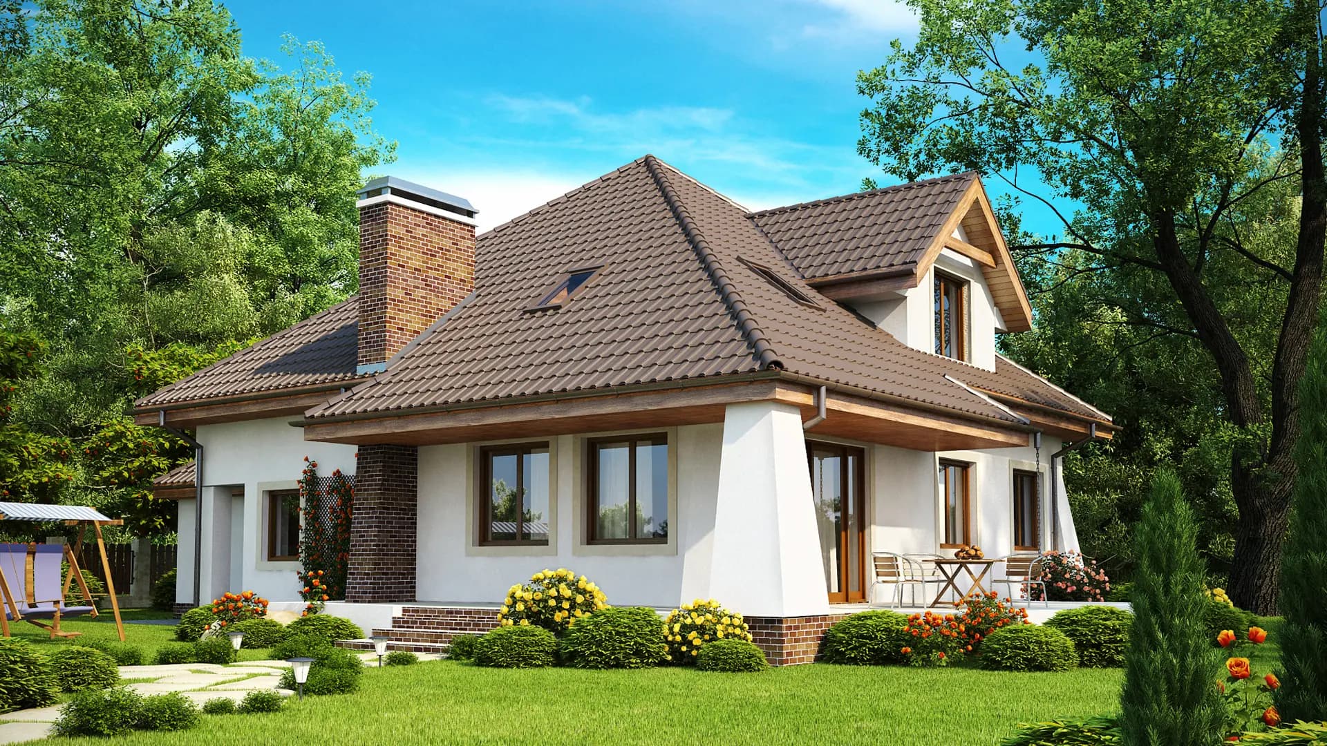 Nowoczesny FDPL-Z109 - widok z boku