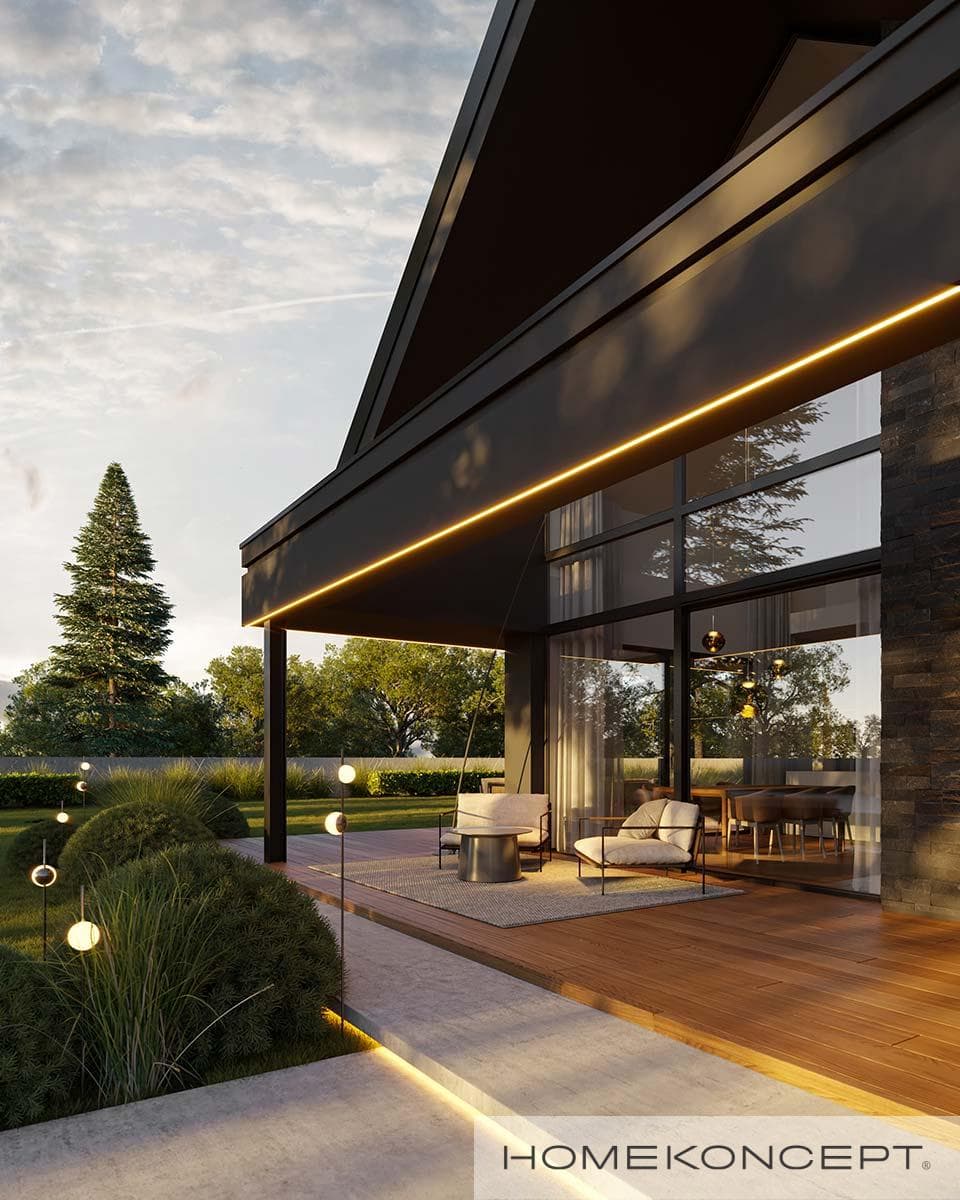 Nowoczesny HK166 G2 - widok z boku