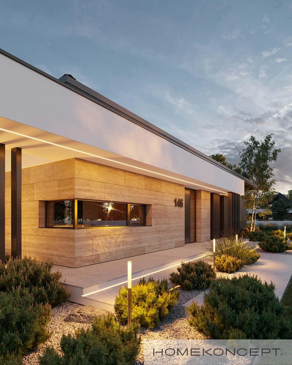 Nowoczesny H146 - widok z boku