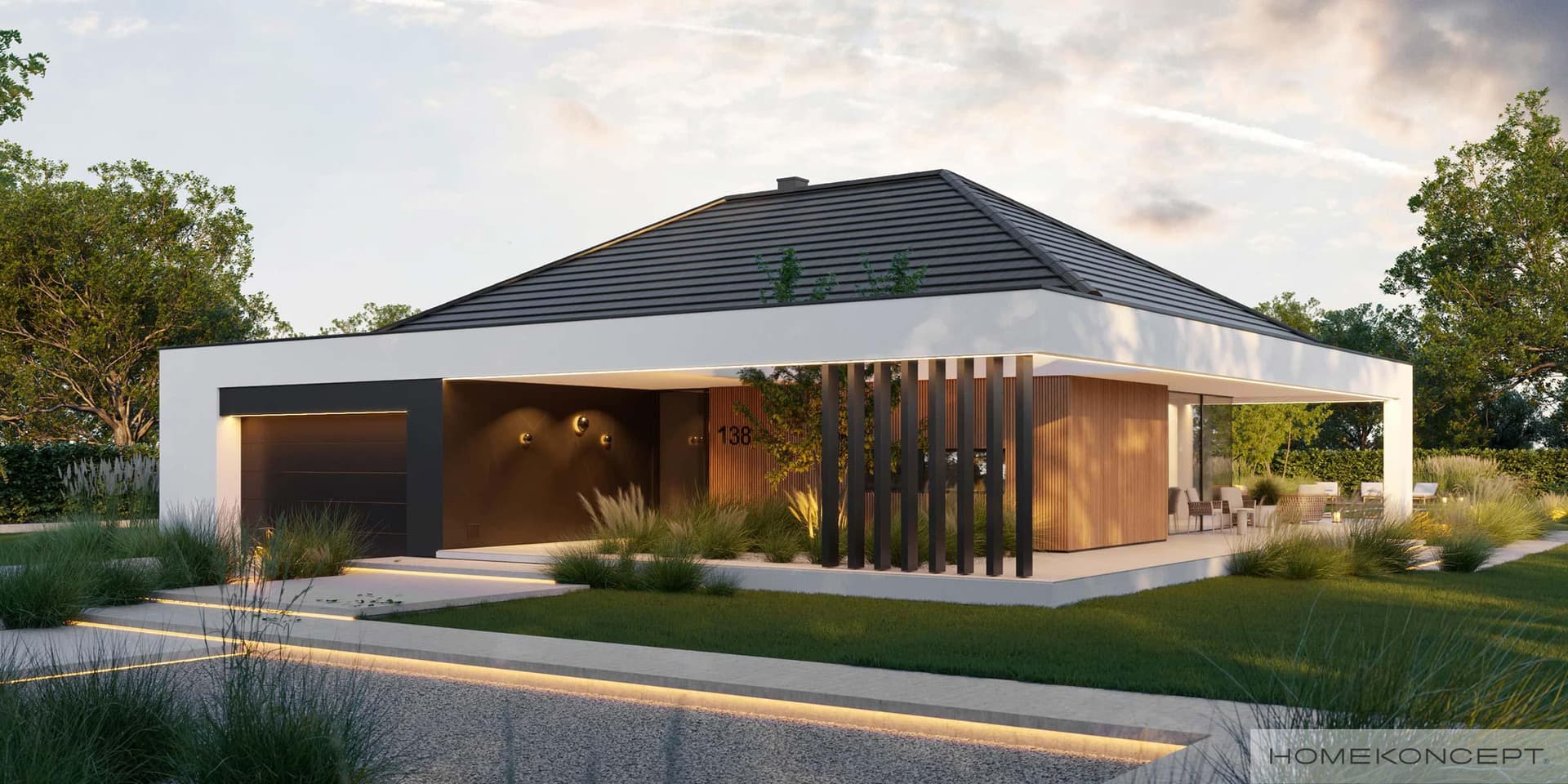 Nowoczesny HK138 - widok z przodu