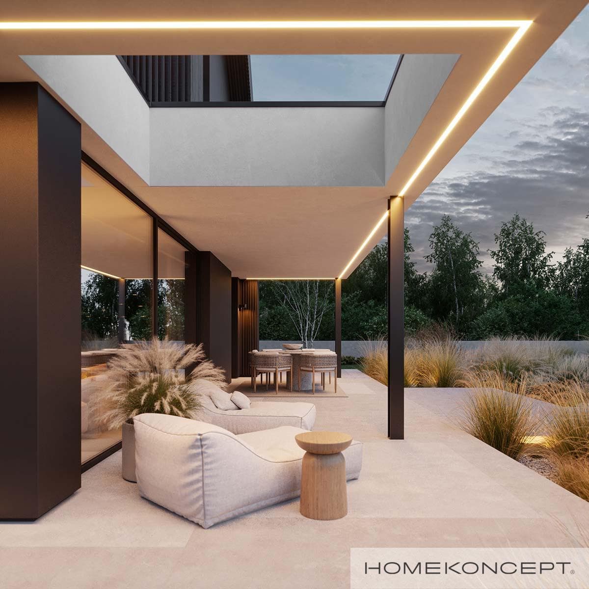 Nowoczesny HK134 - widok z boku