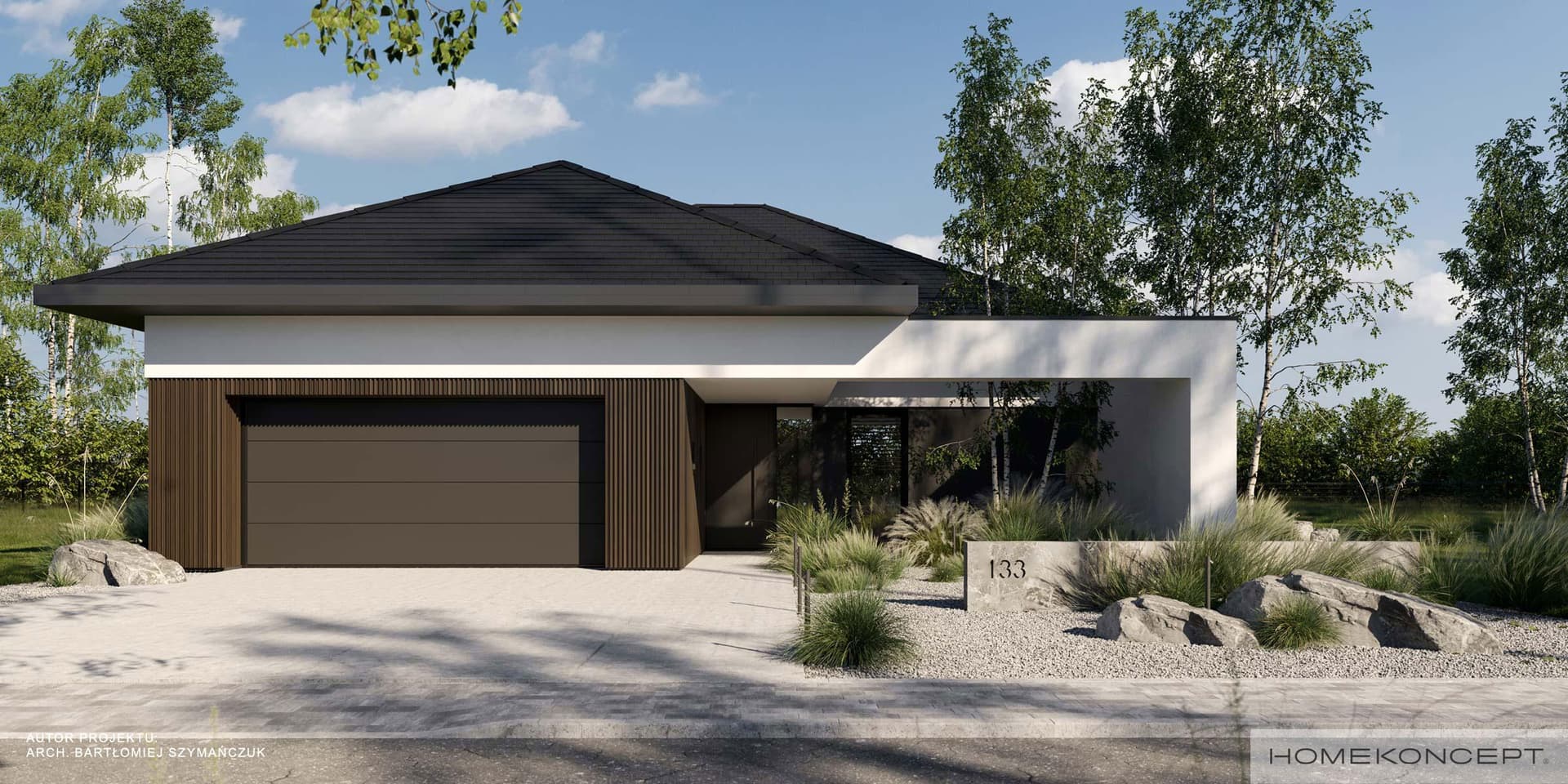 Nowoczesny HK133 - widok z przodu