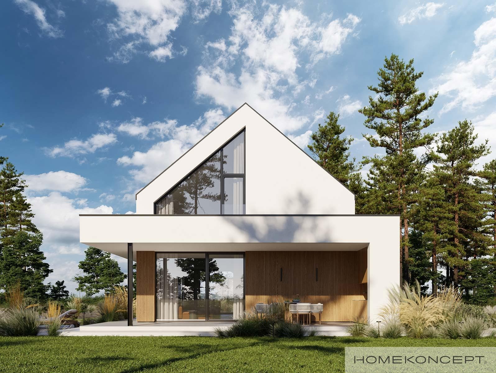Nowoczesny Homekoncept 131 - widok z przodu