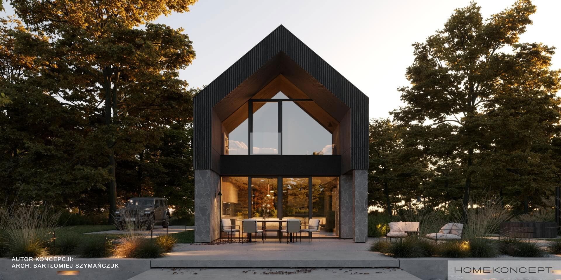 Nowoczesny H129 - widok z przodu