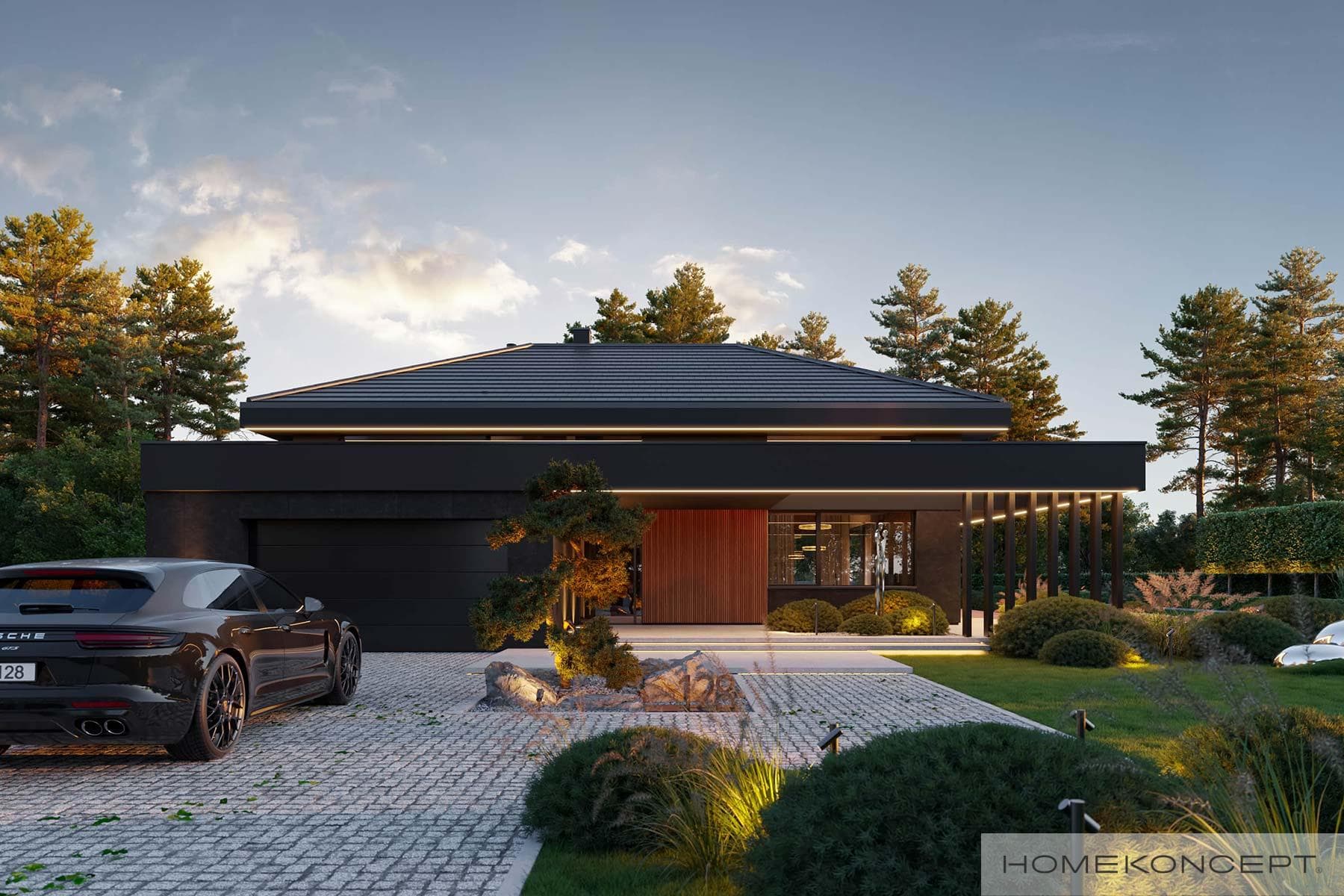 Nowoczesny HK128 - widok z przodu