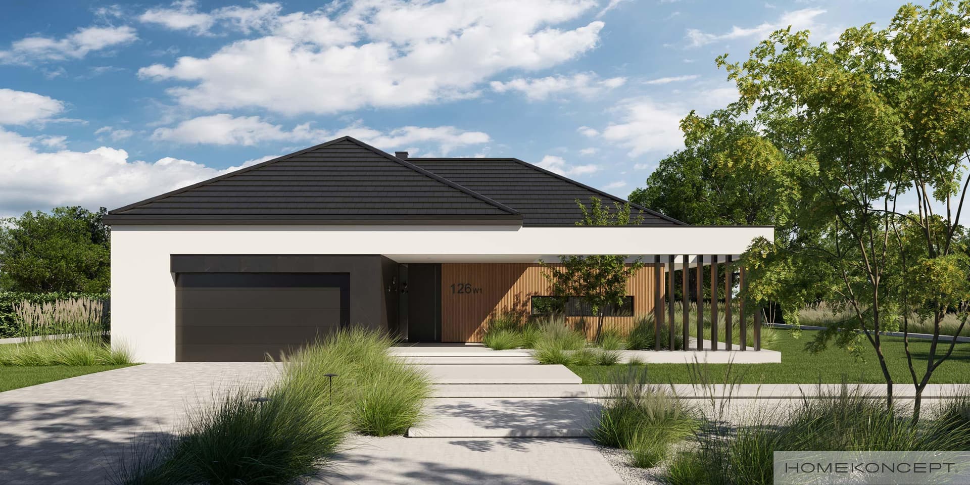 Nowoczesny HK126 01 - widok z przodu