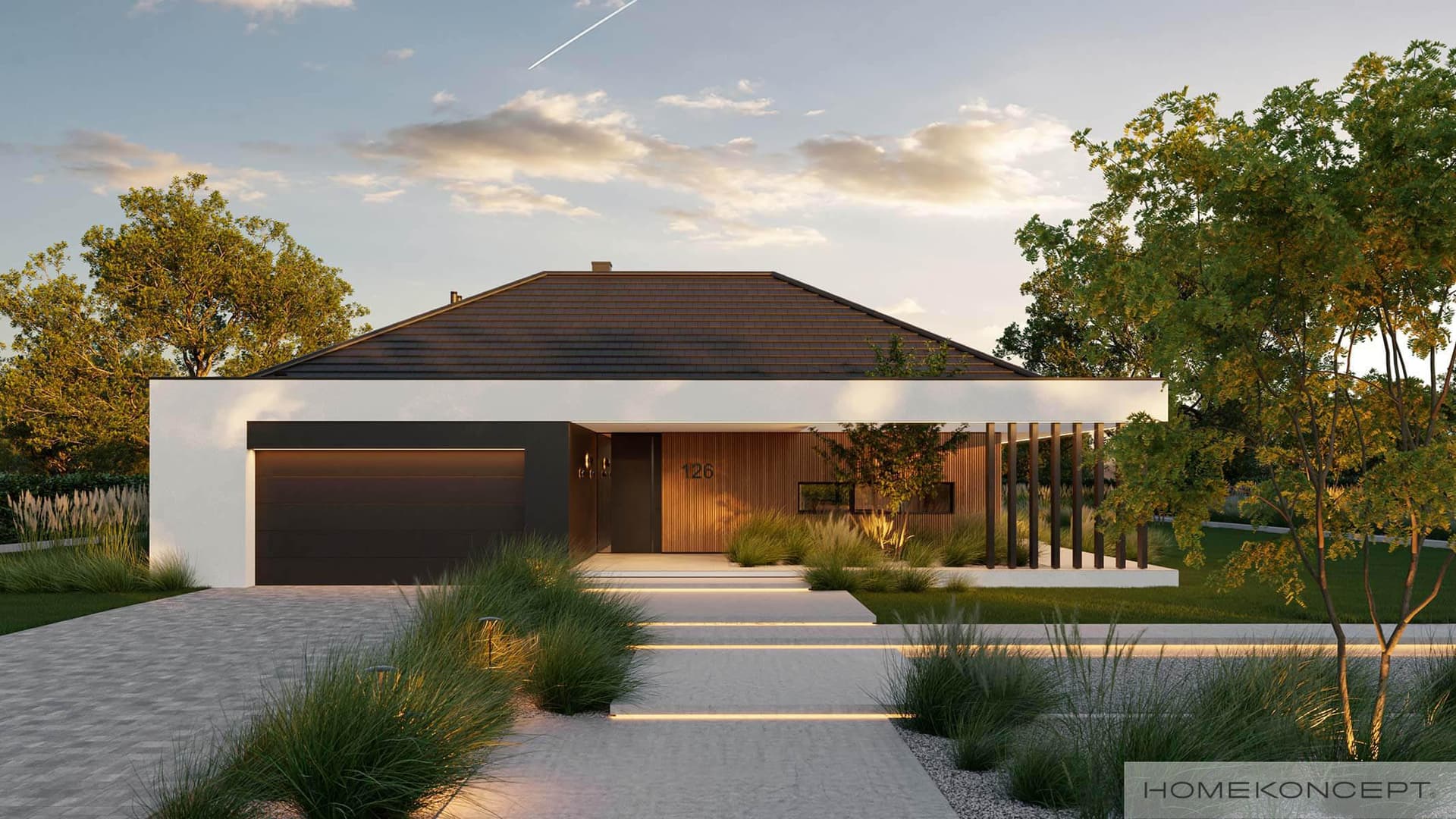 Nowoczesny HK126 - widok z przodu