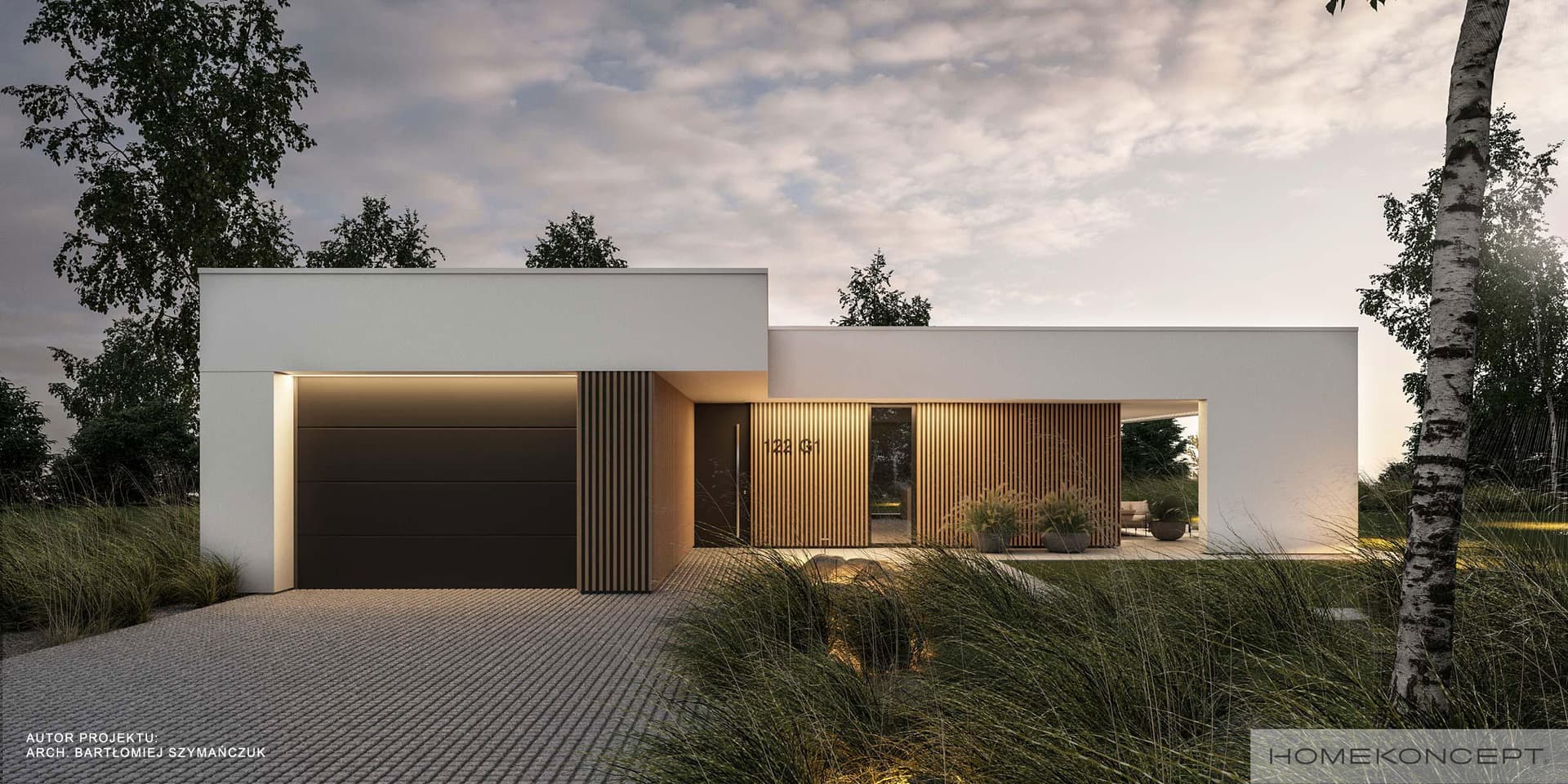 Nowoczesny HK122 G1 - widok z przodu