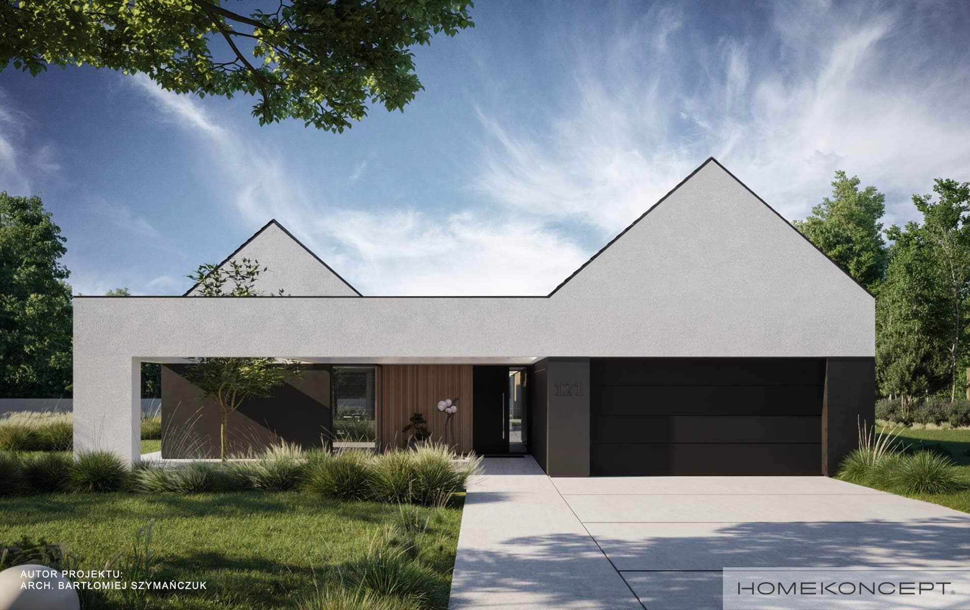 Nowoczesny Homekoncept 121 - widok z przodu