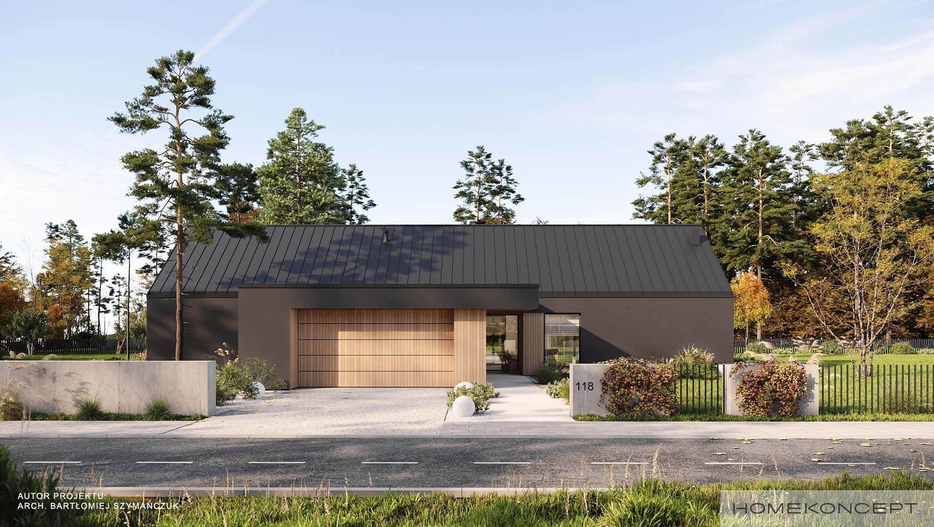 Nowoczesny H118 G2 - widok z przodu