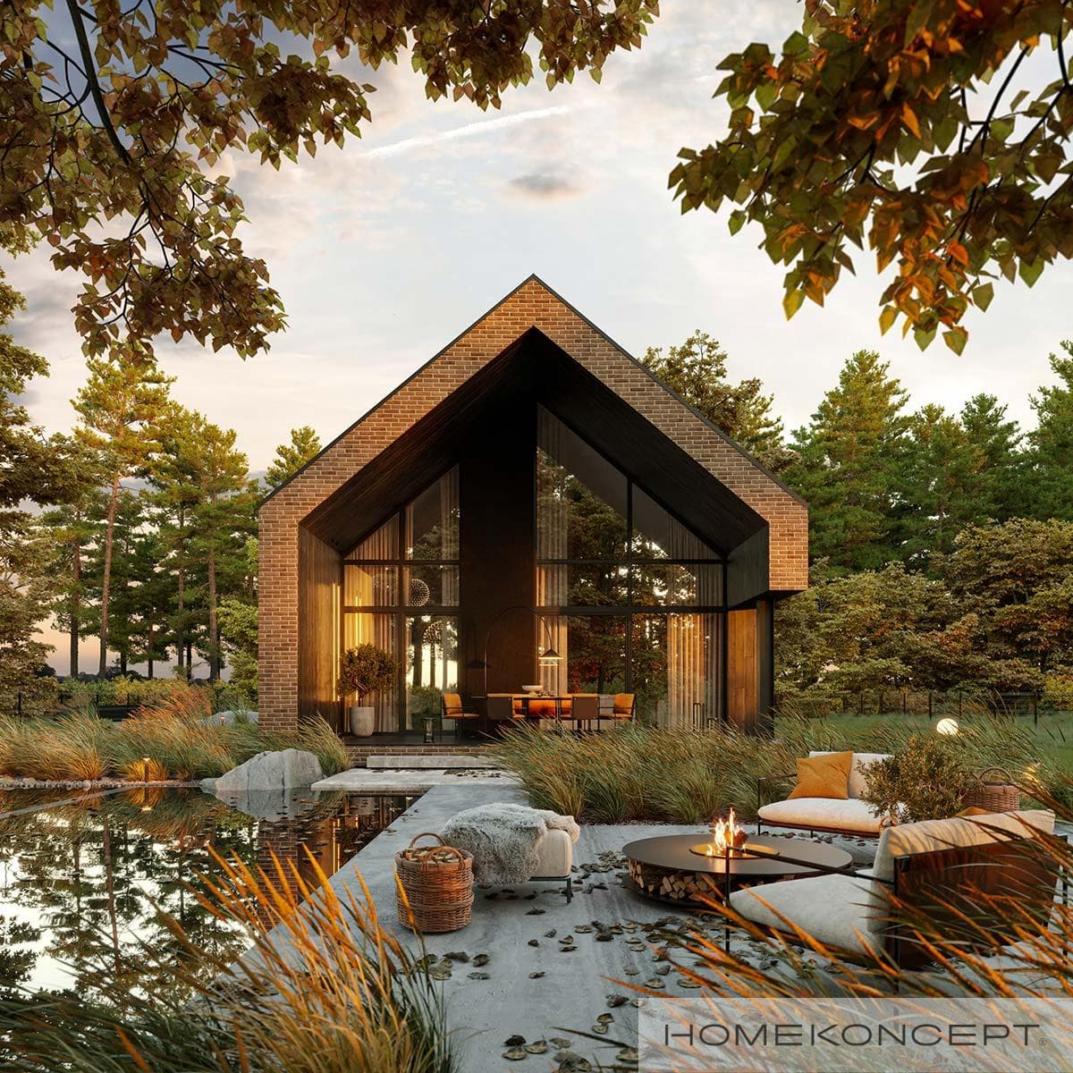 Nowoczesny HK117 G2 - widok z przodu