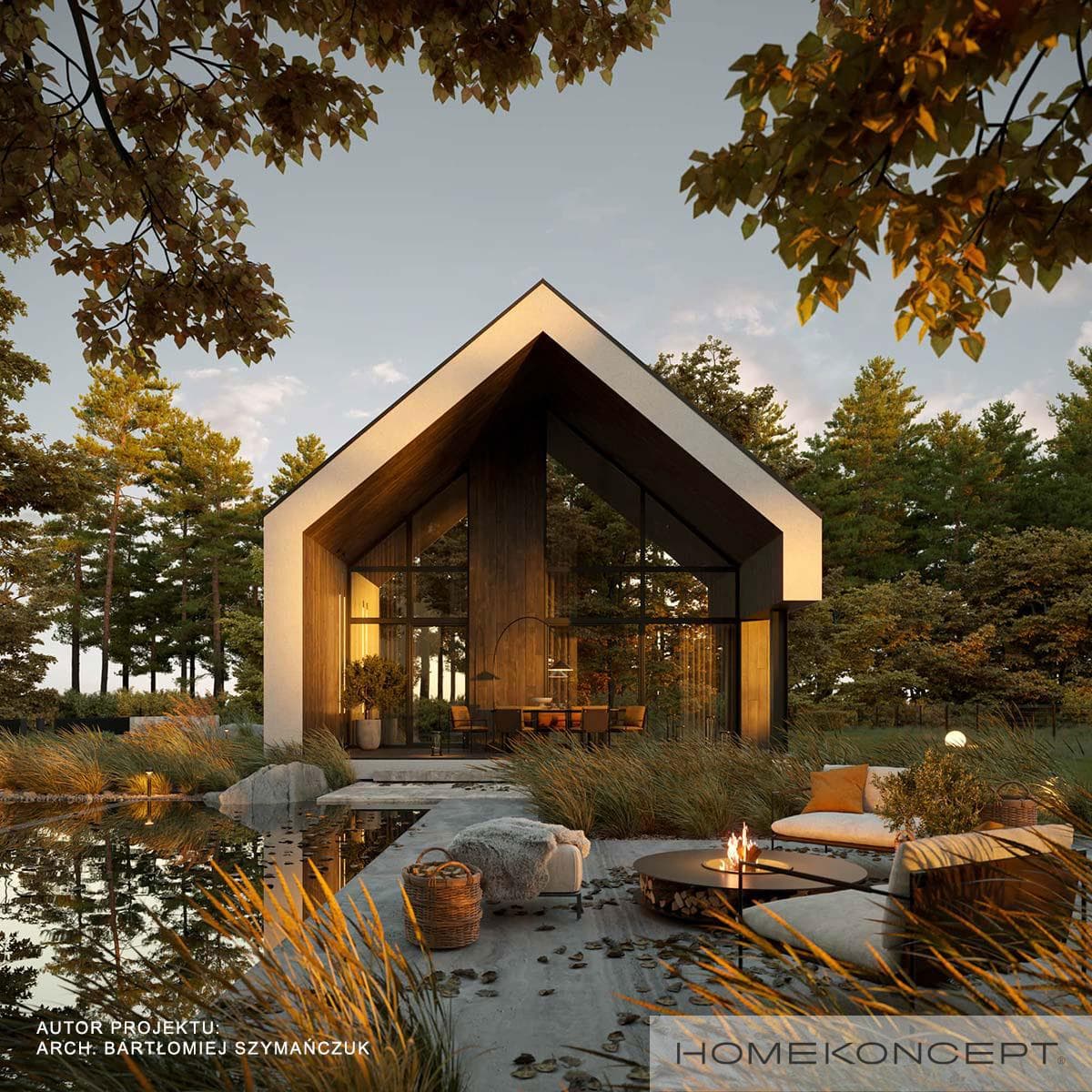 Nowoczesny HK117 G1 01 - widok z przodu